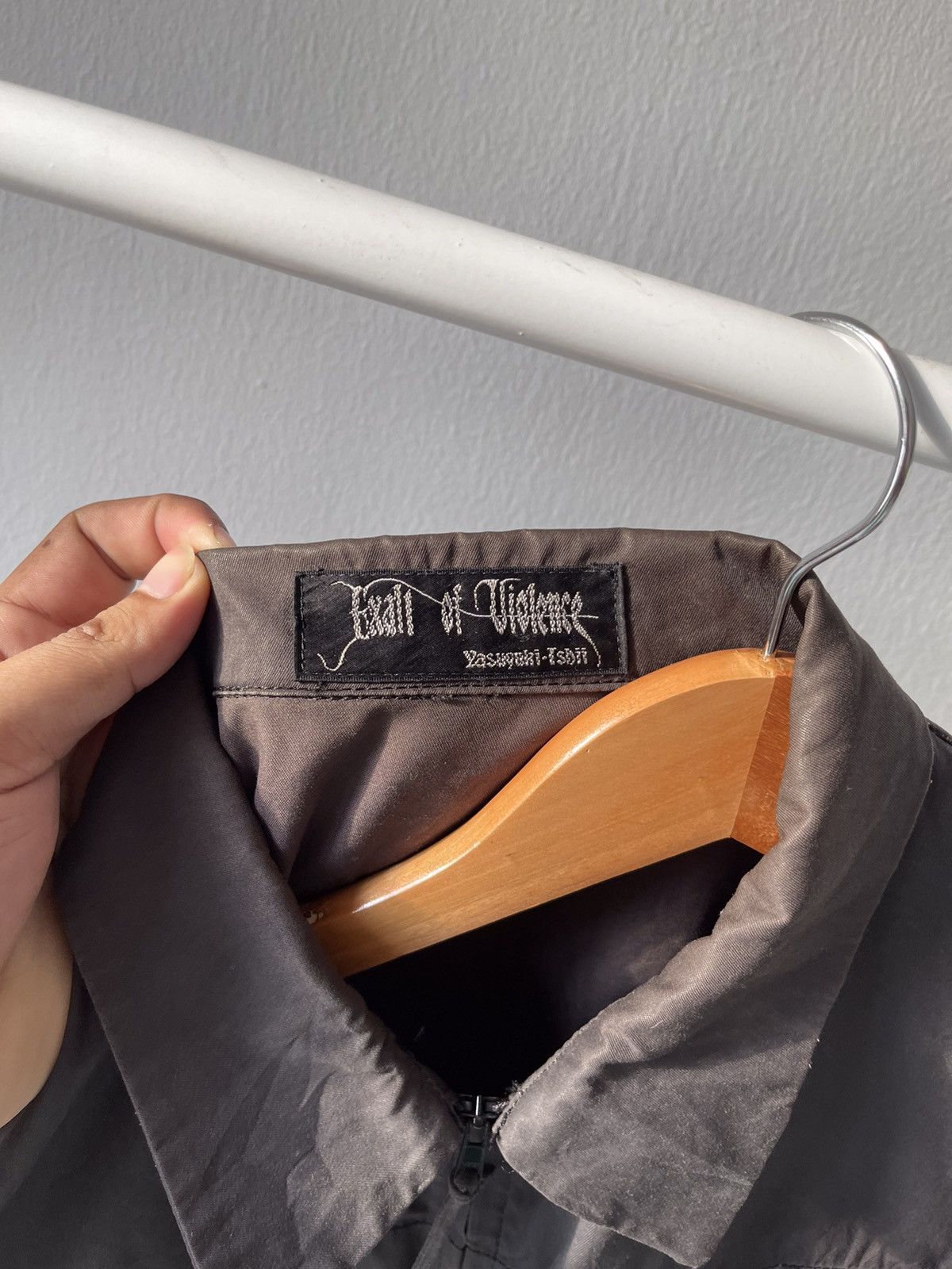 If Six Was Nine × Le Grande Bleu (L.G.B.) × Yasuyuki Ishii Yasuyuki Ishii ‘Exalt Of Violence’ Two Pocket Zip Shirt Size US M / EU 48-50 / 2 - 13 Thumbnail