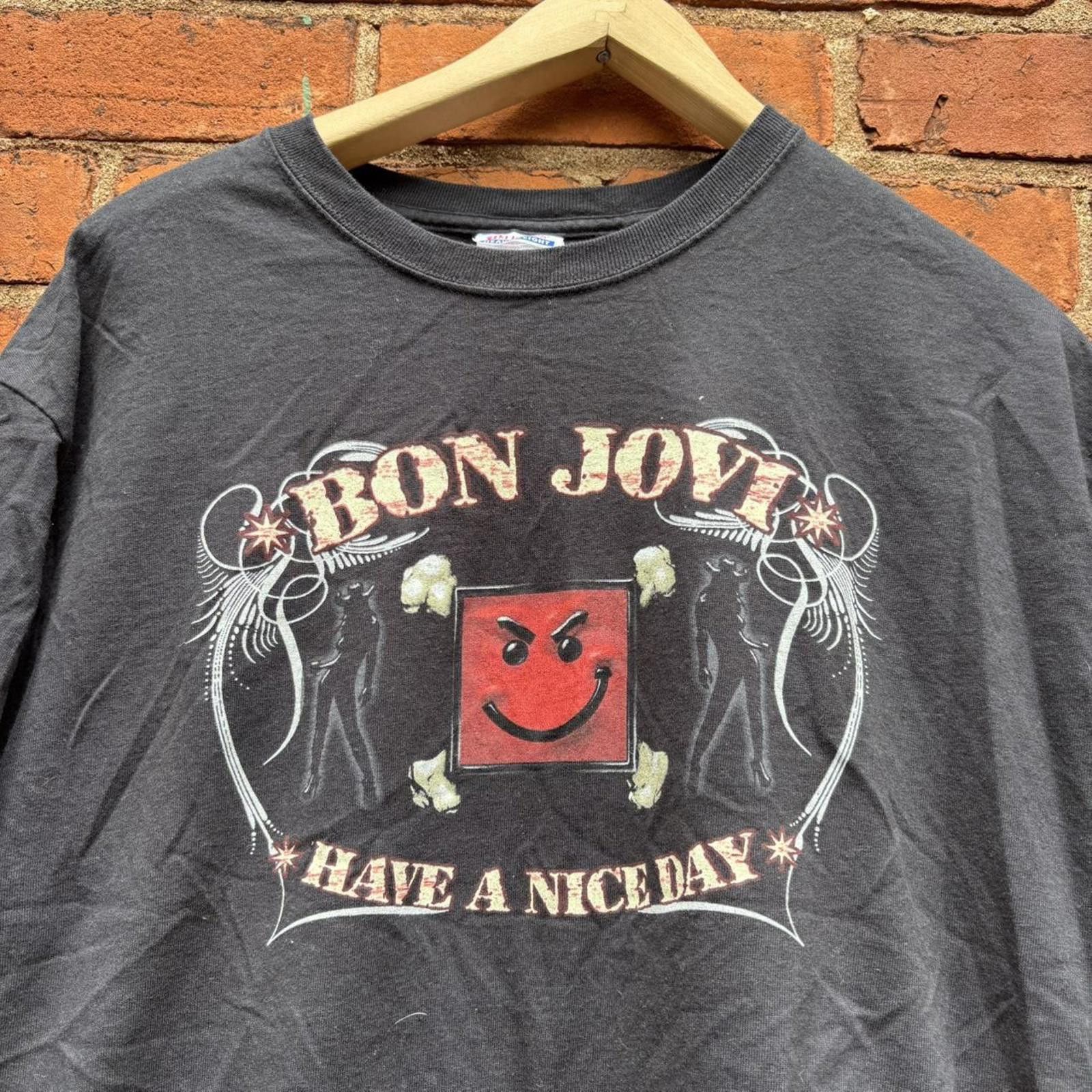 Other vintage bon jovi have a nice day tour t shirt 00s L Size US L / EU 52-54 / 3 - 2 Thumbnail