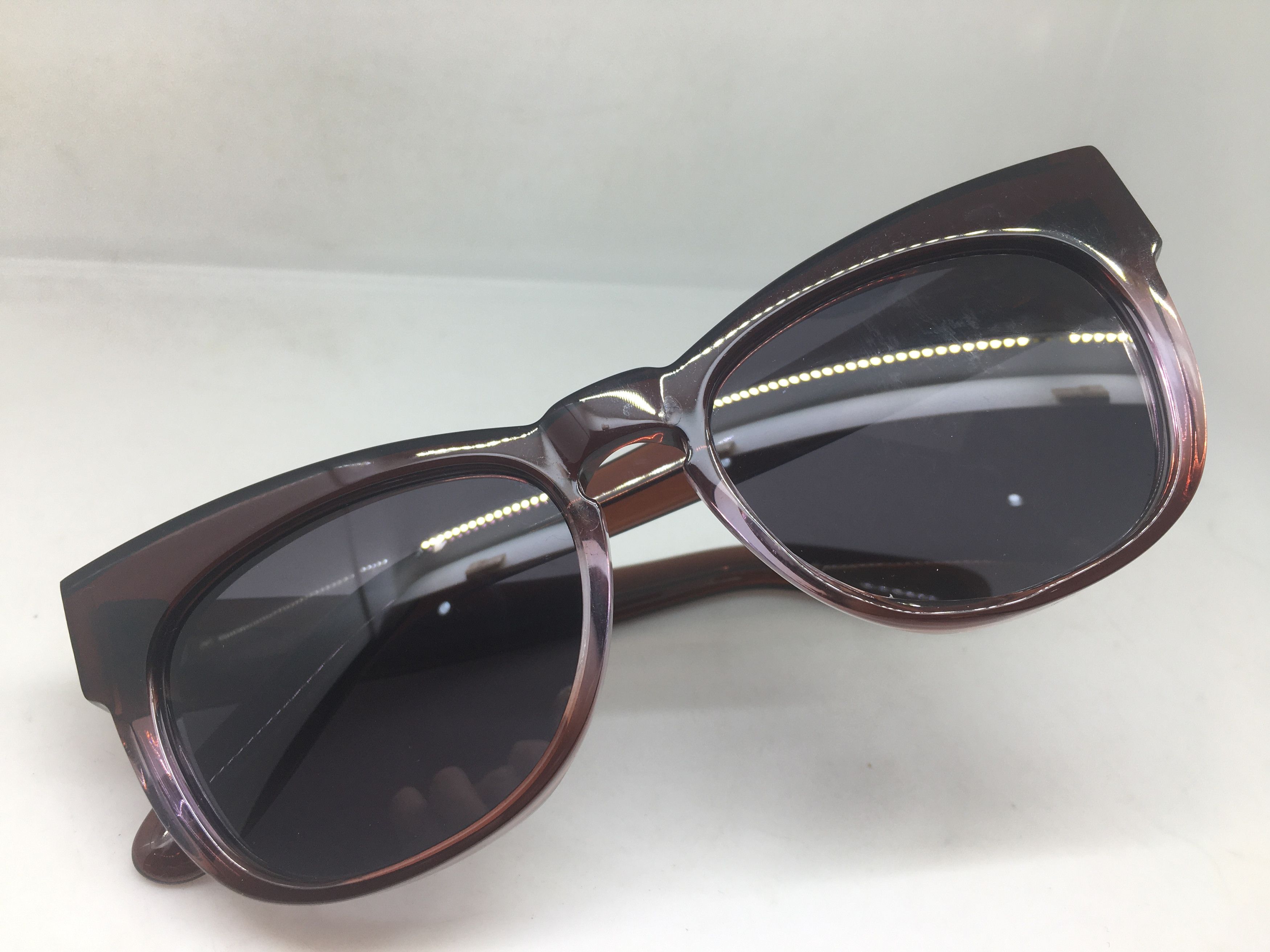 Wildfox Wildfox Winson Purish Brown Keyhole Bridge Sunglasses Size ONE SIZE - 7 Thumbnail
