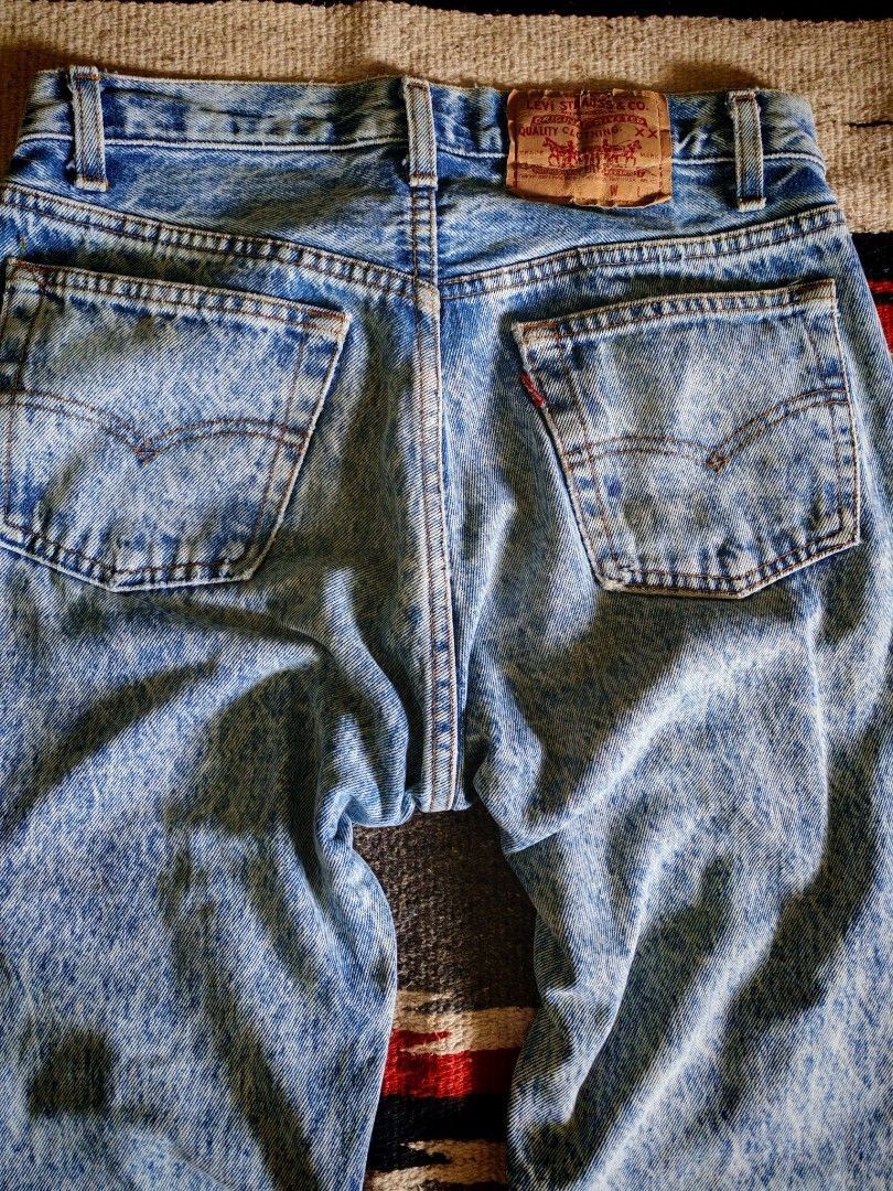 Vintage 80’s Levi’s 501 Acid Wash