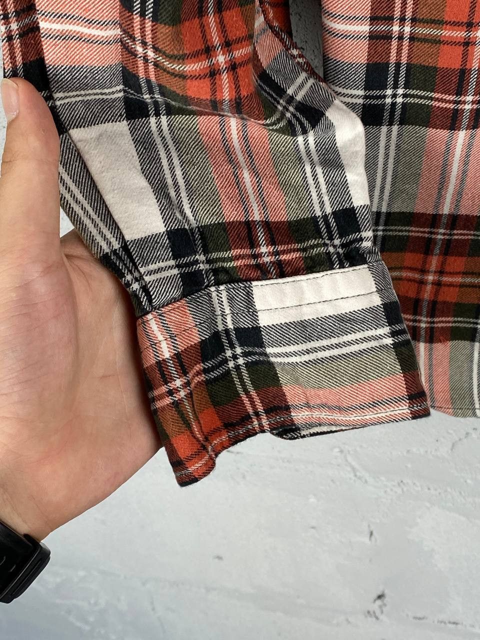 JW Anderson × Japanese Brand × Uniqlo Casual J.W. Anderson Uniqlo Plaid Flannel Shirt Size US L / EU 52-54 / 3 - 6 Thumbnail