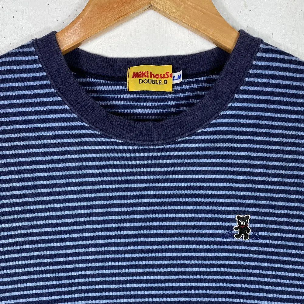 Hysteric Glamour VINTAGE MIKI HOUSE DOUBLE B STRIPED DESIGNS LONGSLEEVE TEE Size US S / EU 44-46 / 1 - 3 Thumbnail