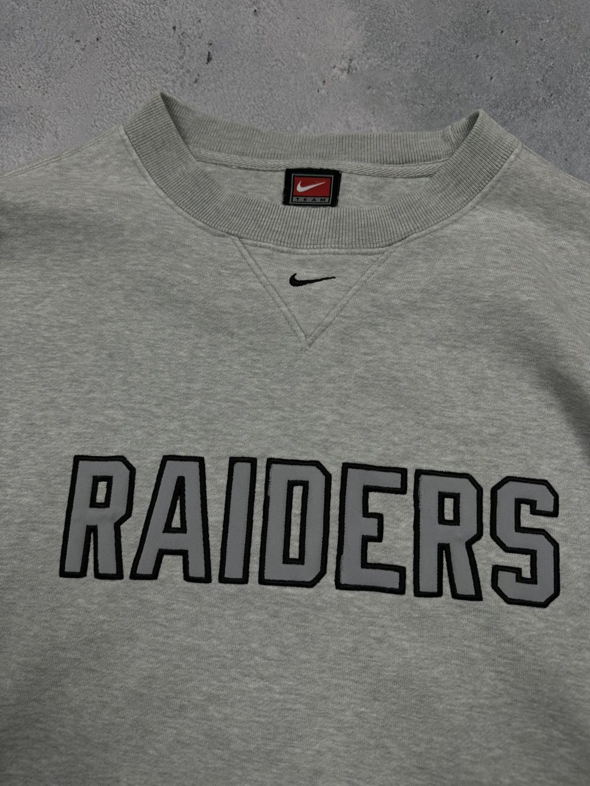 Nike Nike Raiders NFL sweatshirt 80s very vintage Size US M / EU 48-50 / 2 - 2 Thumbnail