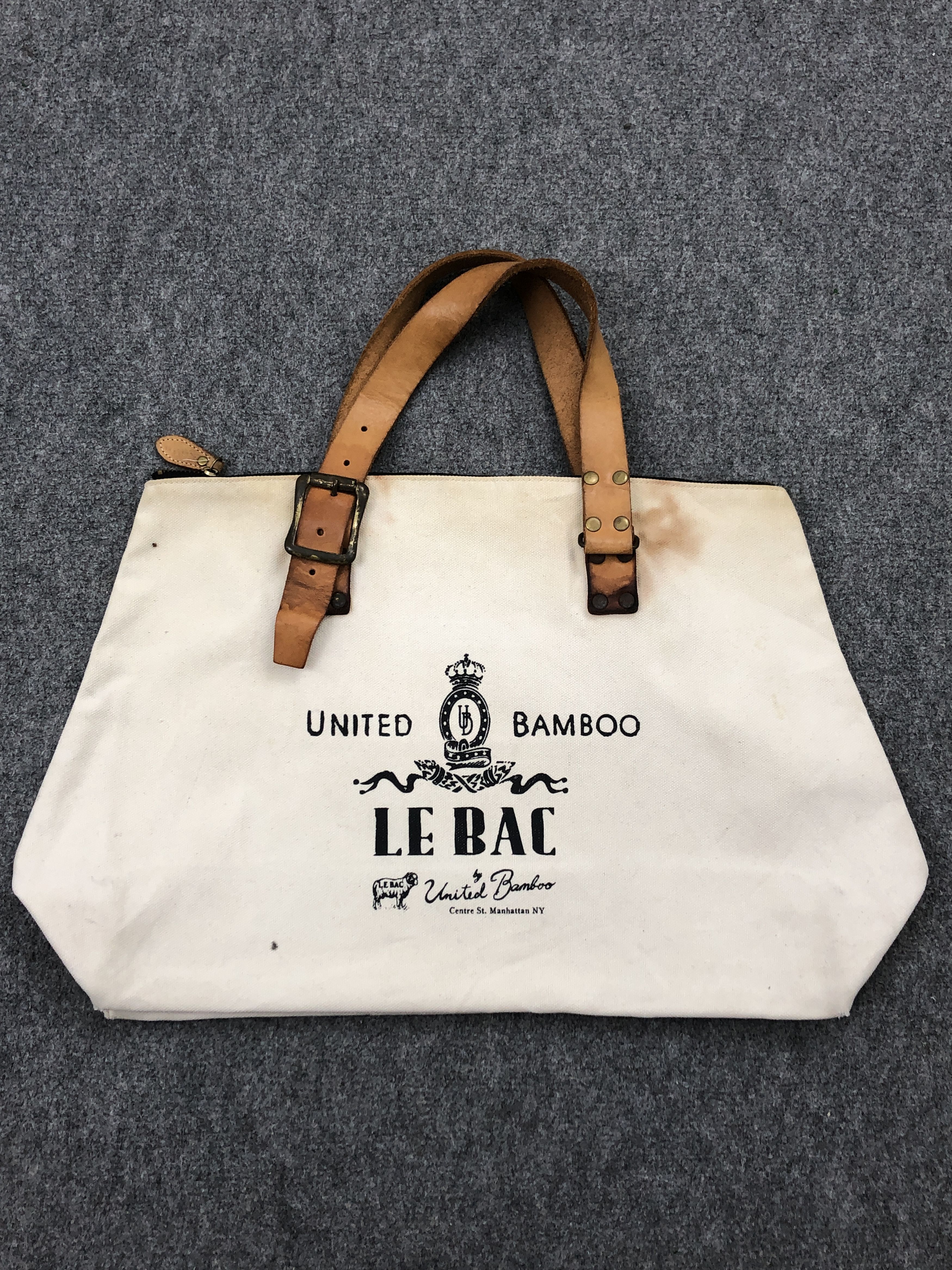 United Bamboo Vintage 80s United Bamboo Le Bac Shoulder Bag BG0158 Size ONE SIZE - 3 Thumbnail