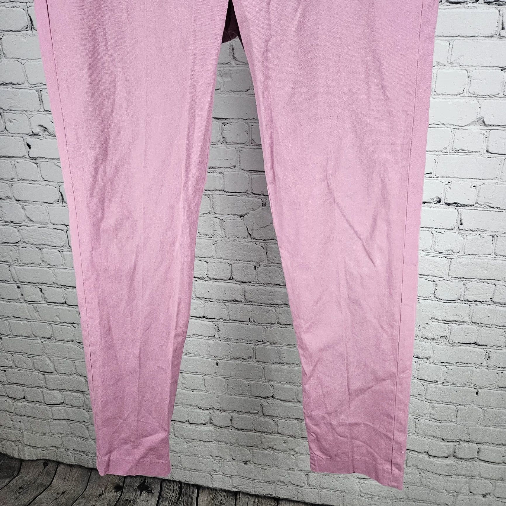 Bonobos Bonobos Pink Slim Taper Cotton Stretch Flat Front Slash Pocket Chino Pants 33x32 Size US 33 - 7 Thumbnail