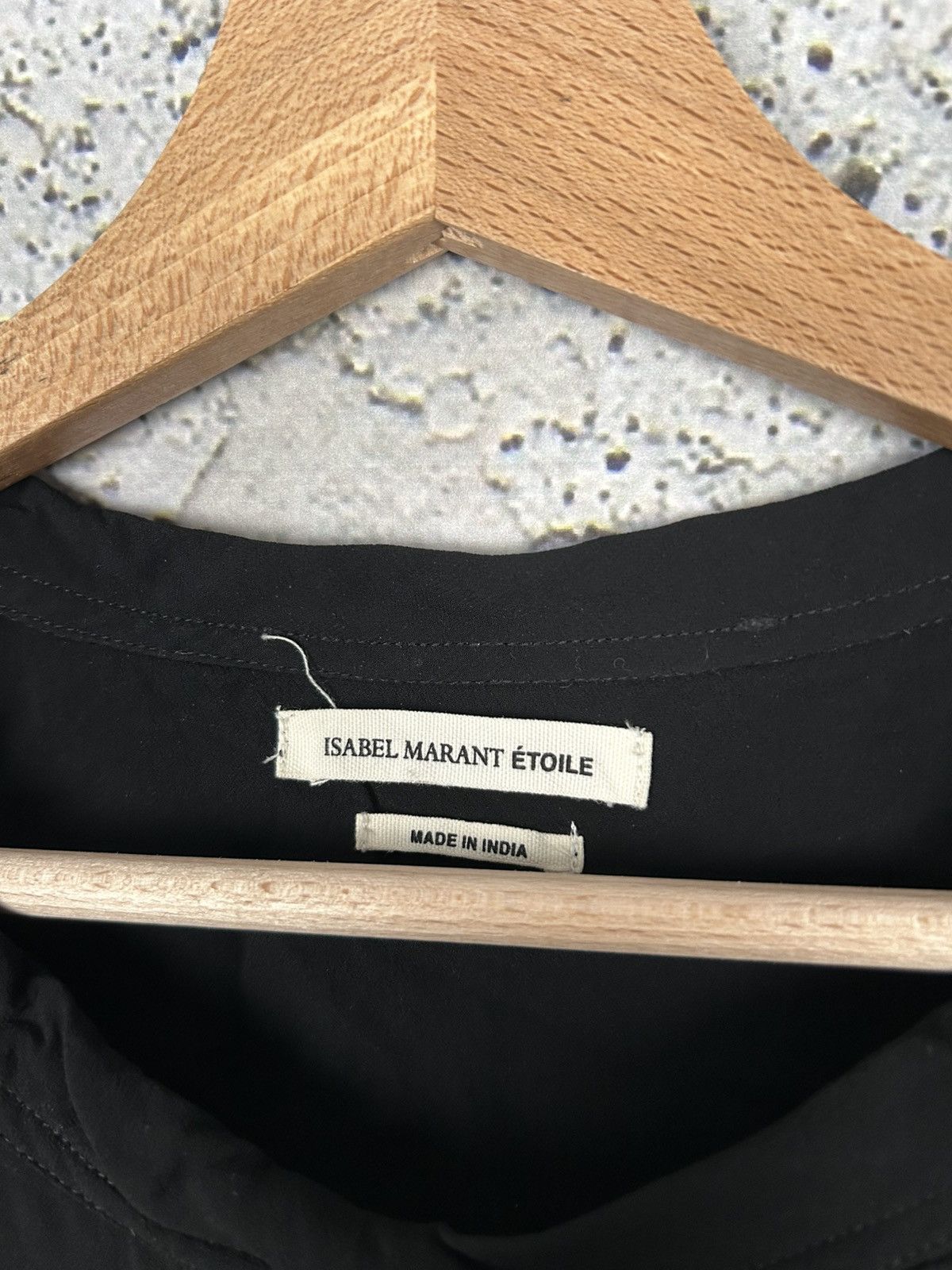 Isabel Marant Etoile Isabel Marant Etoile Black Viscose Blouses Avantgarde Grunge Size XS / US 0-2 / IT 36-38 - 3 Thumbnail