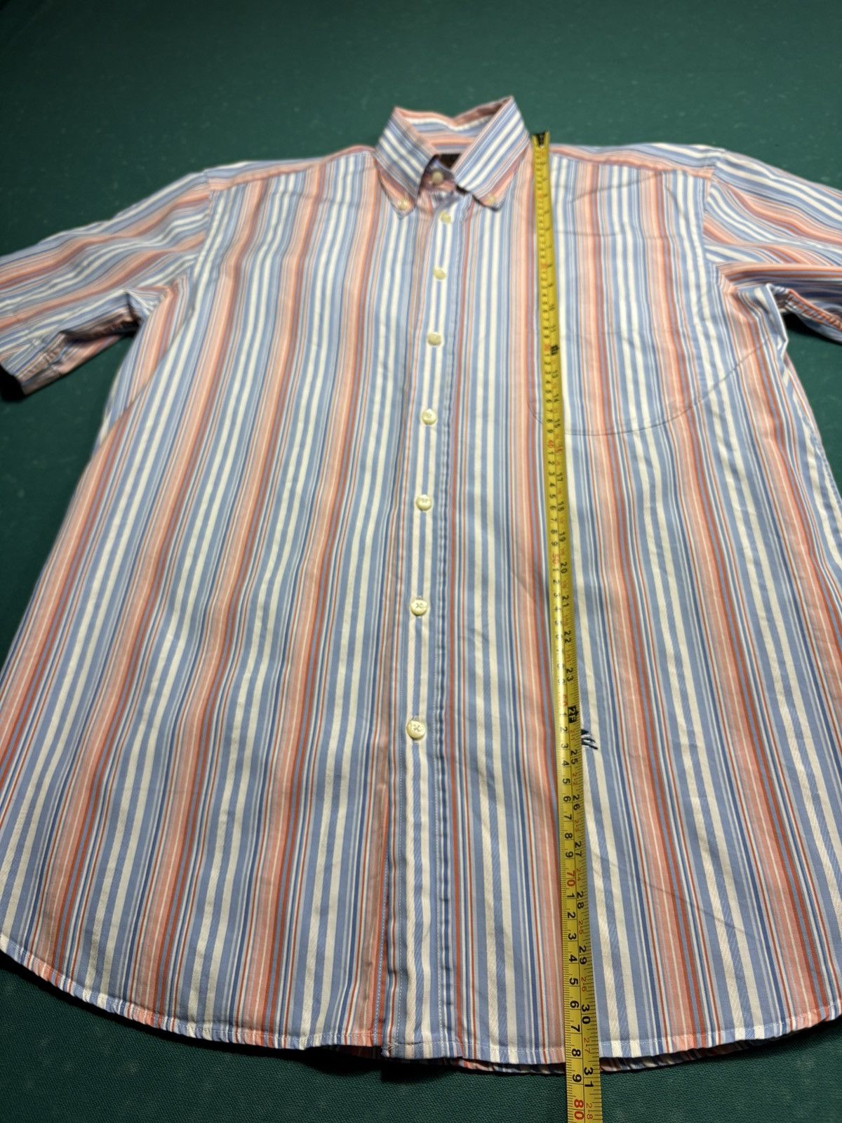 Etro Etro Milano Men's Multicolor Striped Shirt Short Sleeve Size US M / EU 48-50 / 2 - 15 Thumbnail