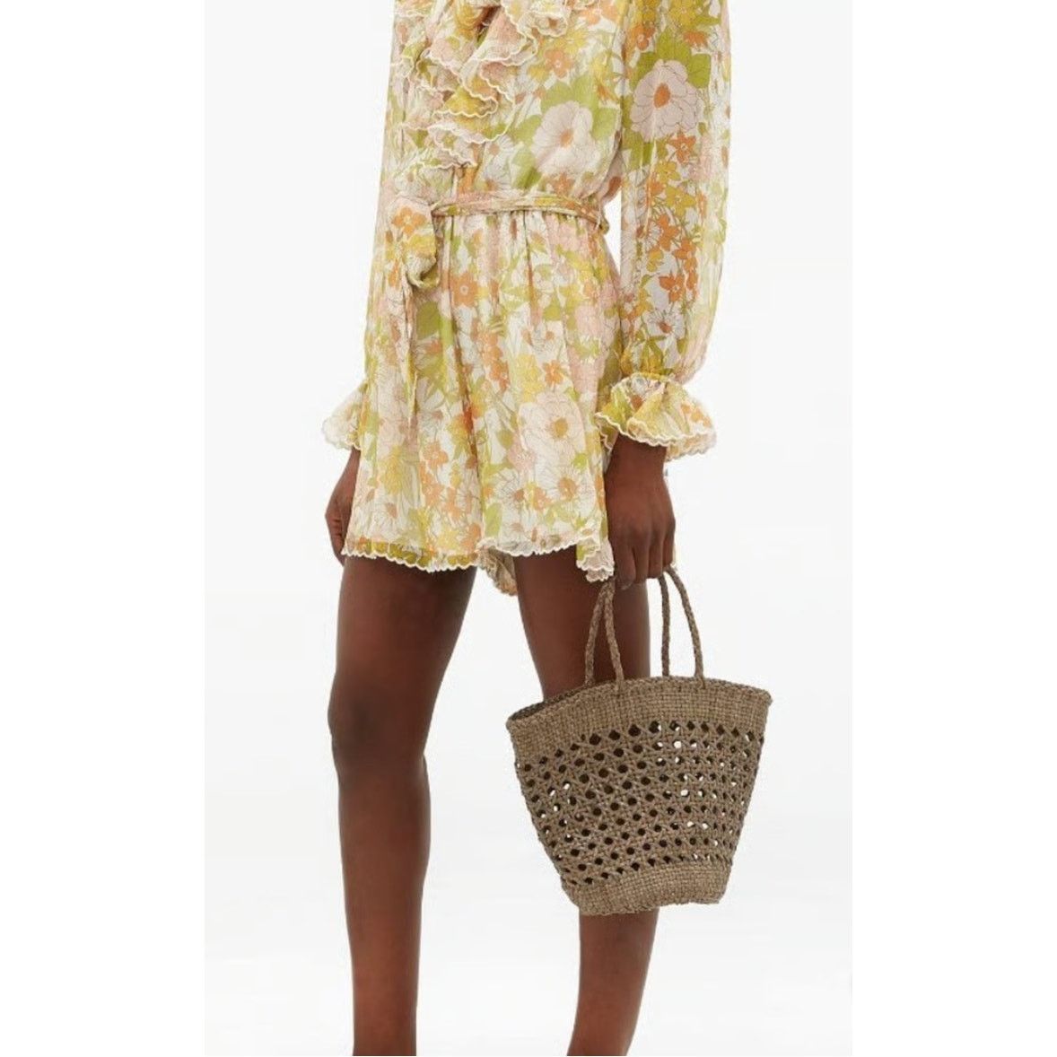 Zimmermann Zimmermann 'The Love Struck' Romper Mini Dress Size XS / US 0-2 / IT 36-38 - 4 Thumbnail