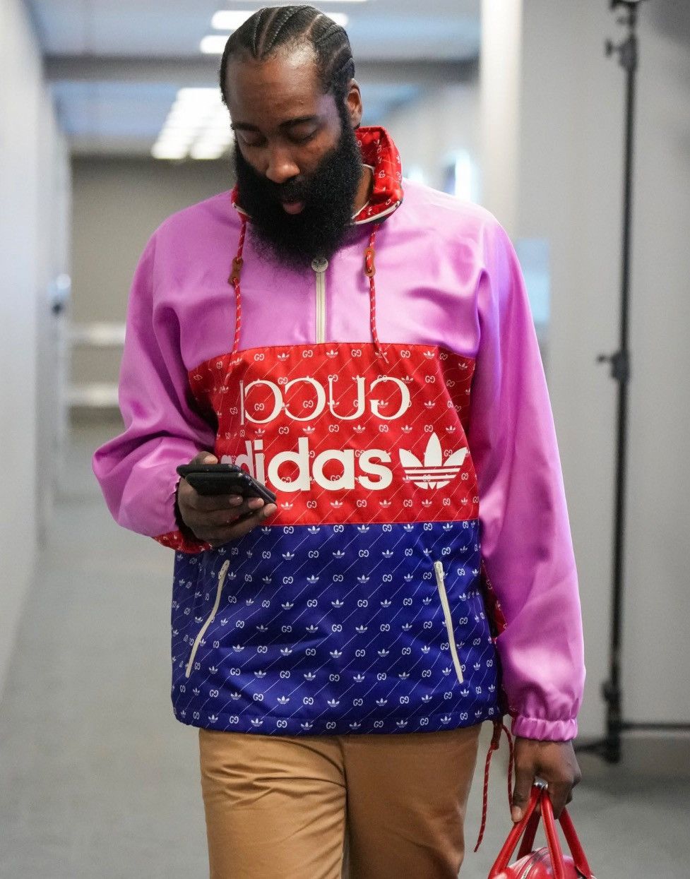 Adidas × Gucci NEW - Gucci x Adidas Acetate Anorak Jacket | Grailed 