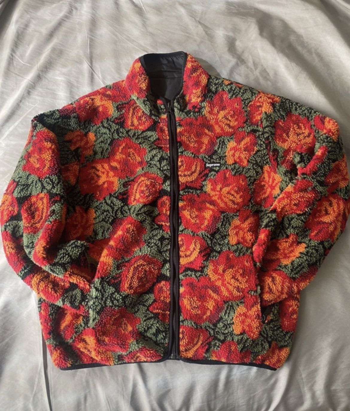 Supreme Floral Sherpa | Grailed