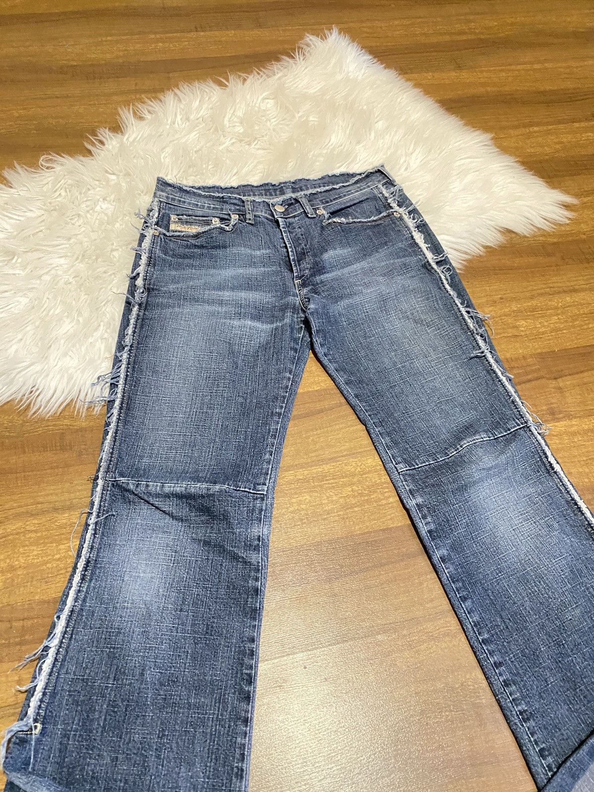 Beauty Beast × Diesel × Vintage vintage y2k bratz style jeans DIESEL Size 29" - 16 Thumbnail