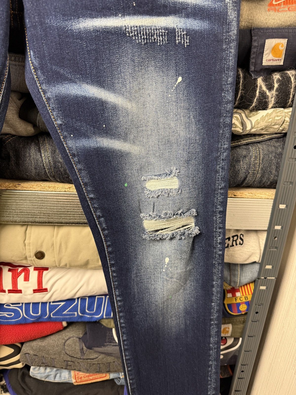Dsquared2 Dsquared2 🇮🇹 Jeans Made In Italy Avant Garde Size US 34 / EU 50 - 6 Thumbnail