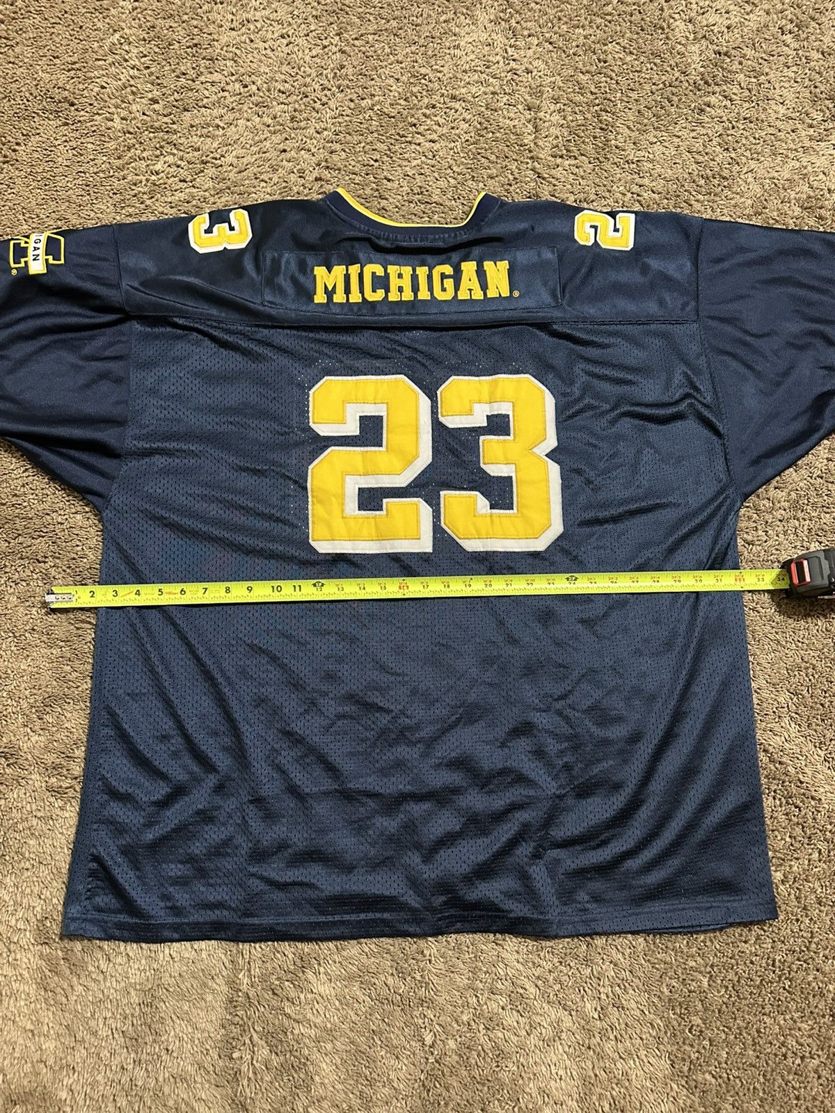 NCAA × Vintage Vintage NCAA Michigan Wolverines jersey 90s size 2XL Size US XXL / EU 58 / 5 - 4 Thumbnail