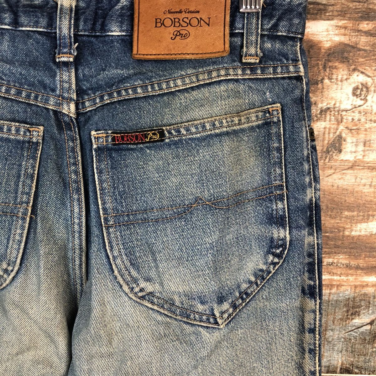 Vintage DL Bobson Pro Blue vintage Denim Pants #C176 Size US 29 - 17 Thumbnail