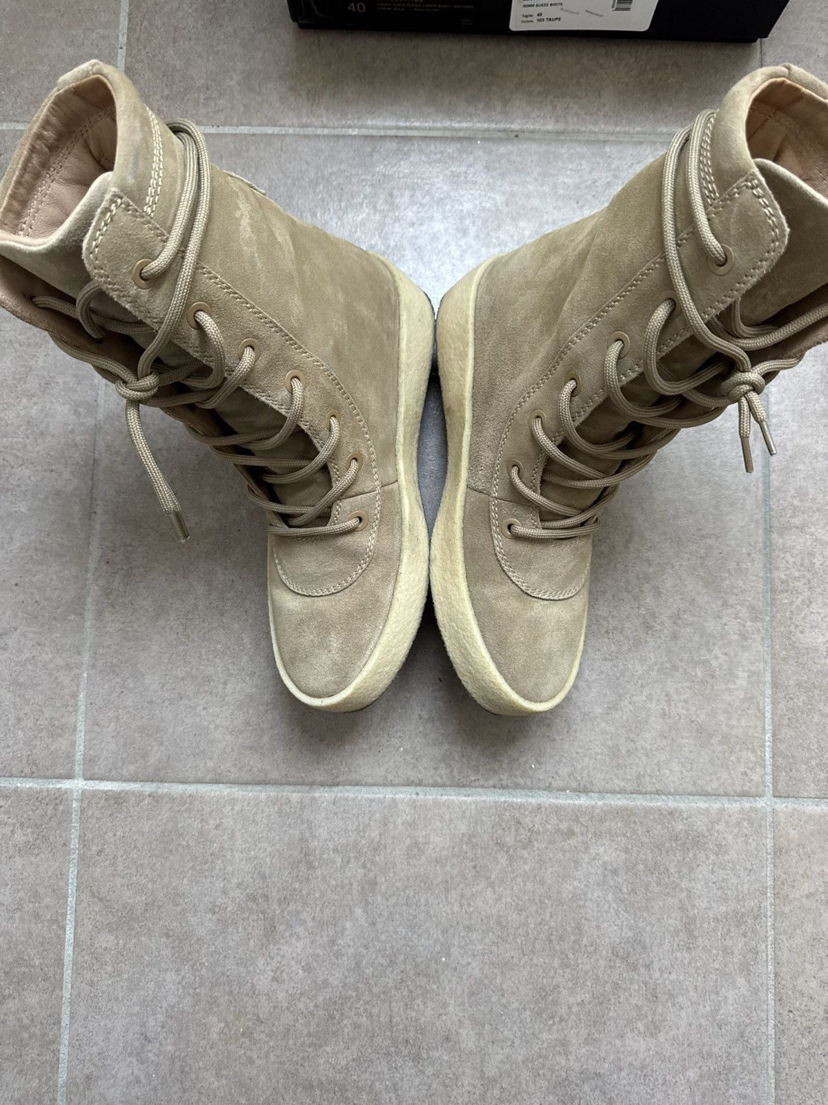 Yeezy Yeezy Season 4 Crepe Boots “Taupe” Size US 7 / EU 40 - 4 Thumbnail