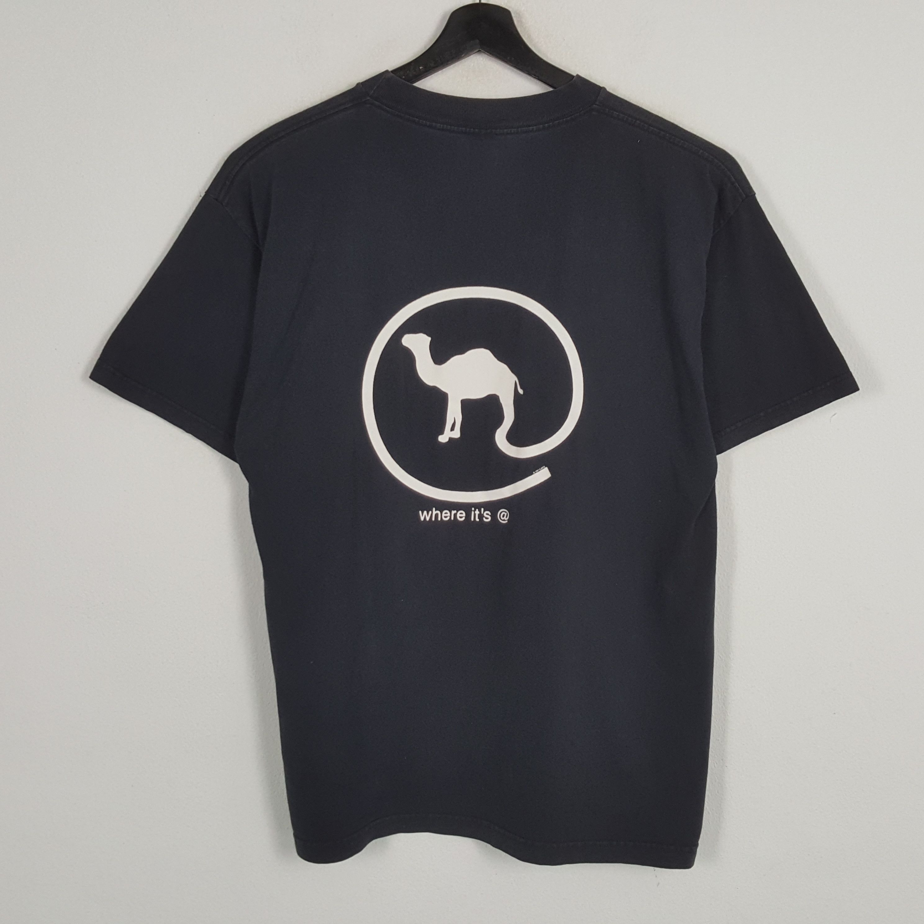 Camel × Vintage CAMEL Classic Style Streetwear Vintage Tshirt Size US XL / EU 56 / 4 - 1 Thumbnail