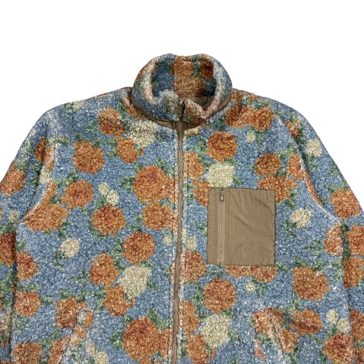 If Six Was Nine Vtg🔥Jouetie Reversible Fleece/Quilted Flower Printed Jacket Size US M / EU 48-50 / 2 - 4 Thumbnail