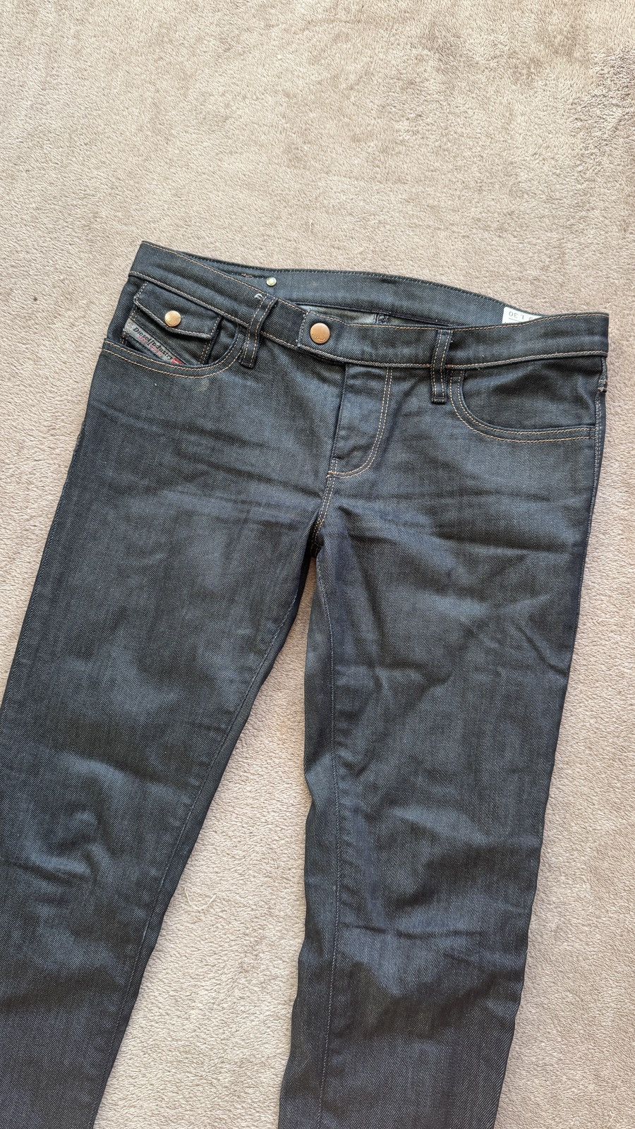 Diesel Diesel Slim Skinny Jeans ysl hedi slimane biker moto dior Size 29" - 2 Thumbnail