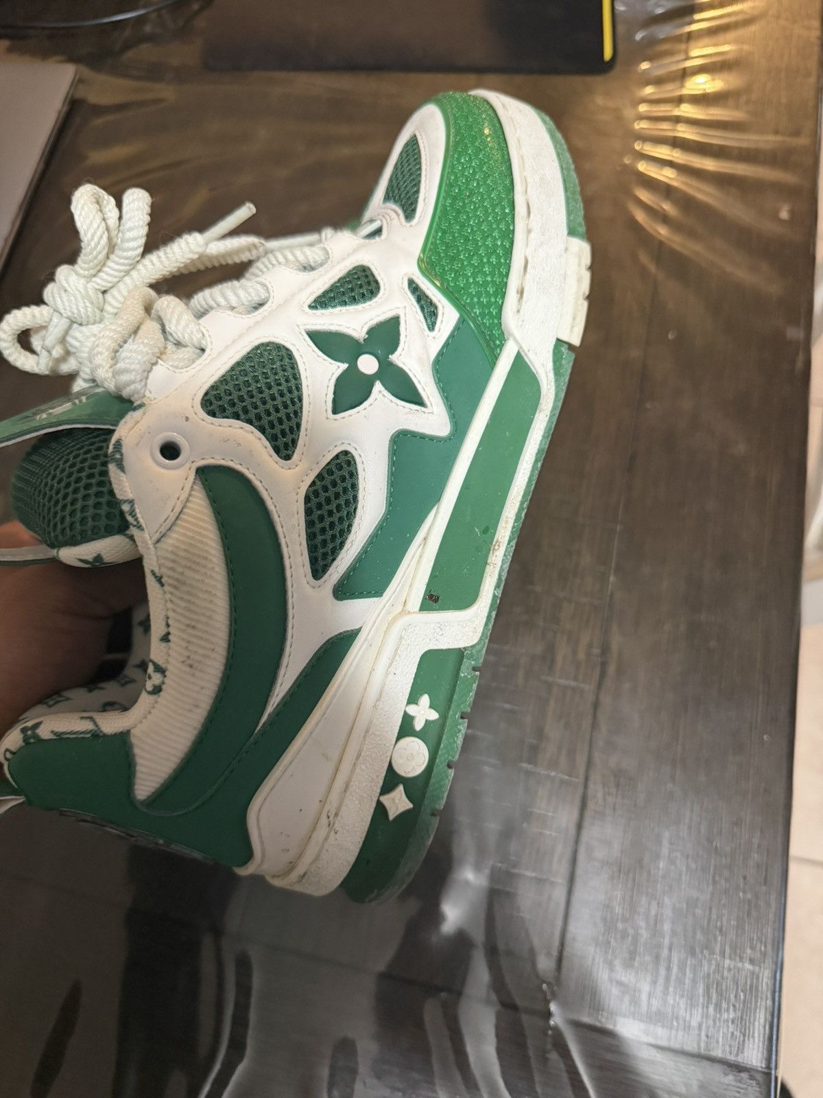 Louis Vuitton Louis vuitton skate sneaker “green” Size US 8.5 / EU 41-42 - 3 Thumbnail