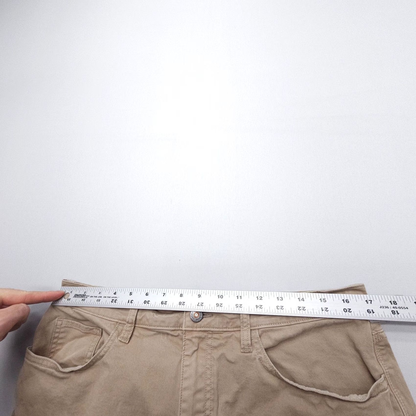 Flint And Tinder Flint and Tinder 365 Chino Pants Mens 34 x 34 Tan Brown Twill Regular 5-Pocket Logo Zip Inseam 32" Pant Color: Brown Size US 34 / EU 50 - 7 Thumbnail