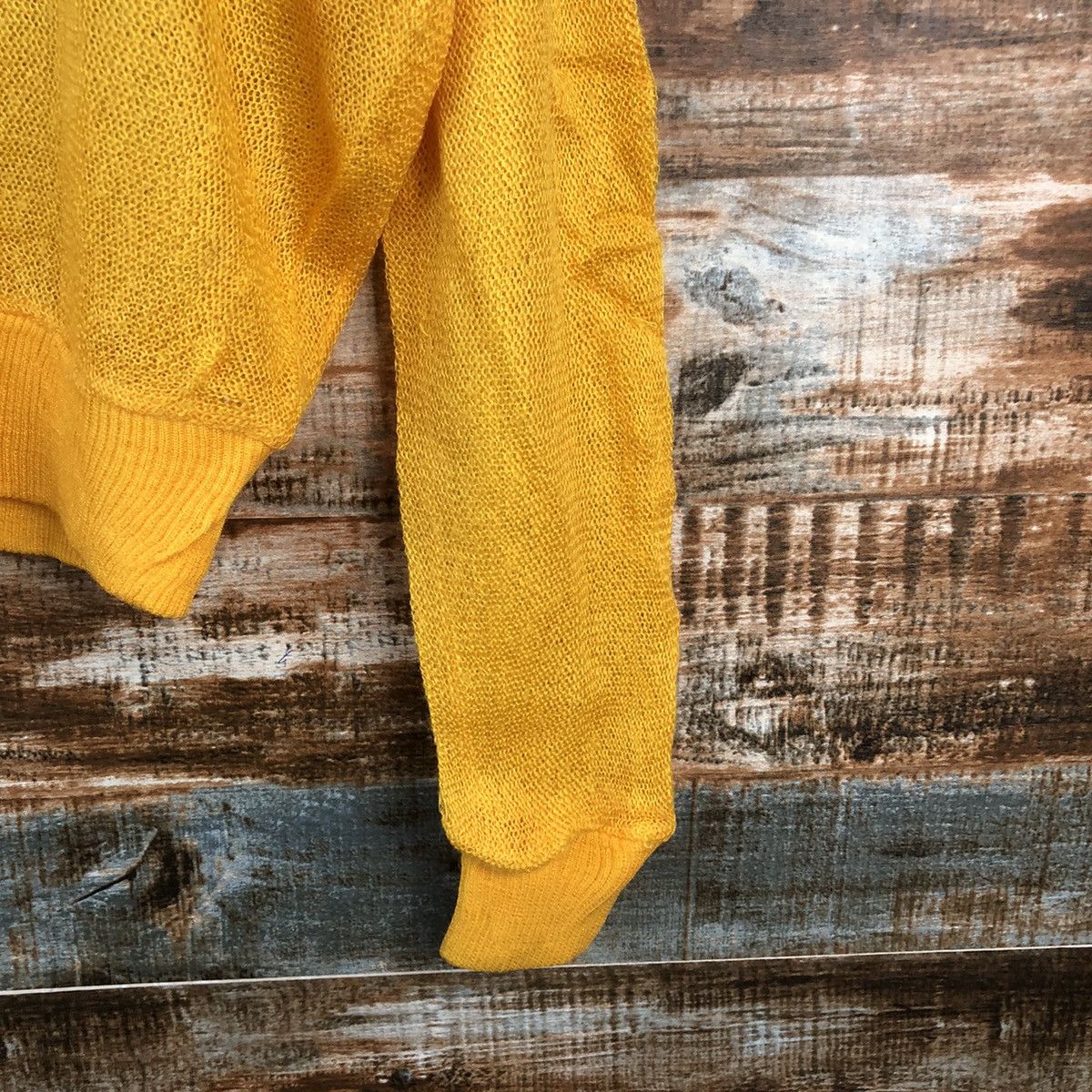 Japanese Brand Ladies Fashion japan vintage Yellow Cardigan Knitwear #A2466 Size M / US 6-8 / IT 42-44 - 8 Thumbnail