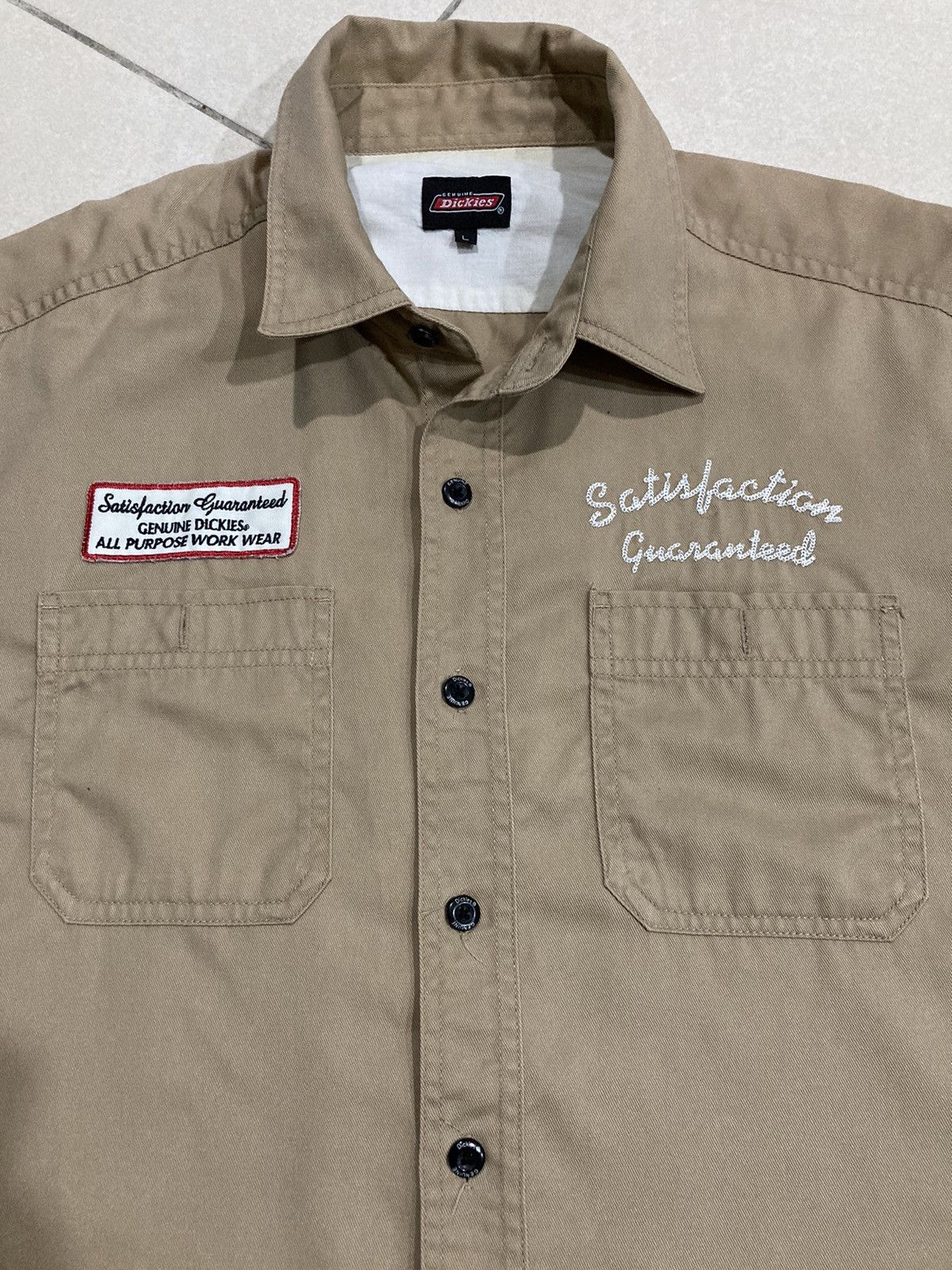 Dickies Dickies Short Sleeve Work Shirt Size US L / EU 52-54 / 3 - 3 Thumbnail