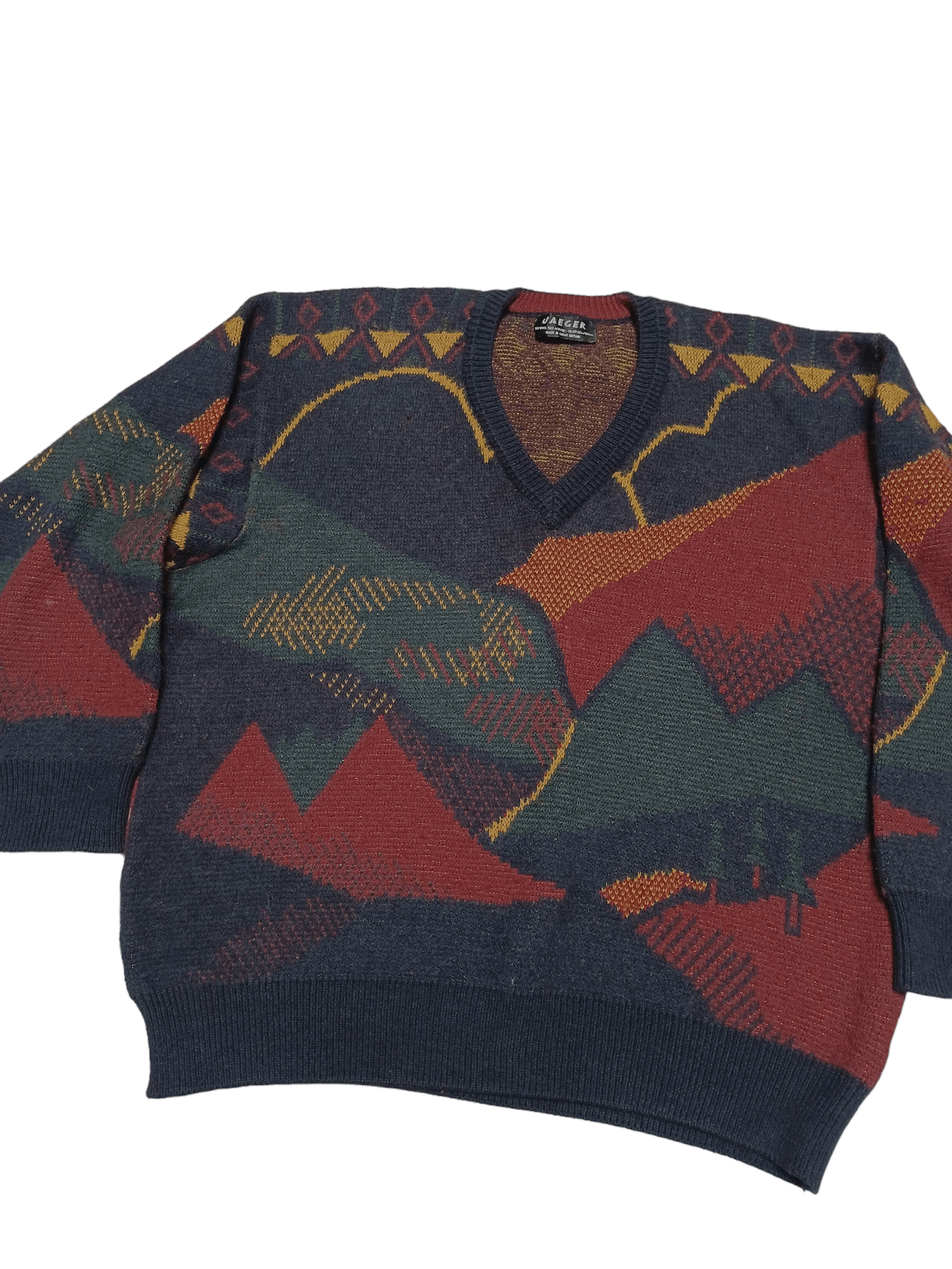 Jaeger FANTASTIC VINTAGE 90S JAEGER COOGI STYLE OLDMONEY OVERSIZED Size US XL / EU 56 / 4 - 2 Thumbnail