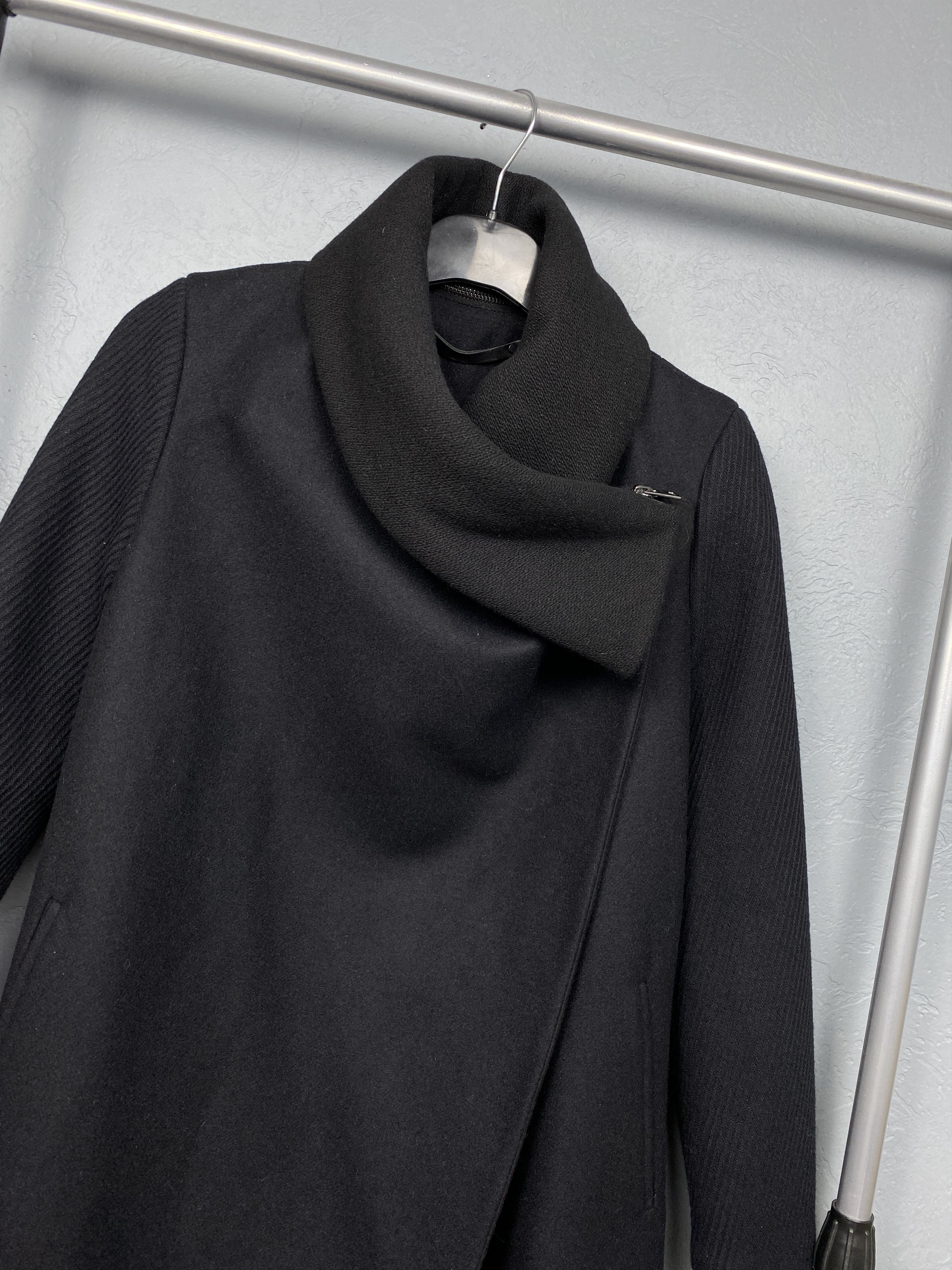 Allsaints NEW! Allsaints Womens Axon Wool Coat Jacket Size XS / US 0-2 / IT 36-38 - 2 Thumbnail