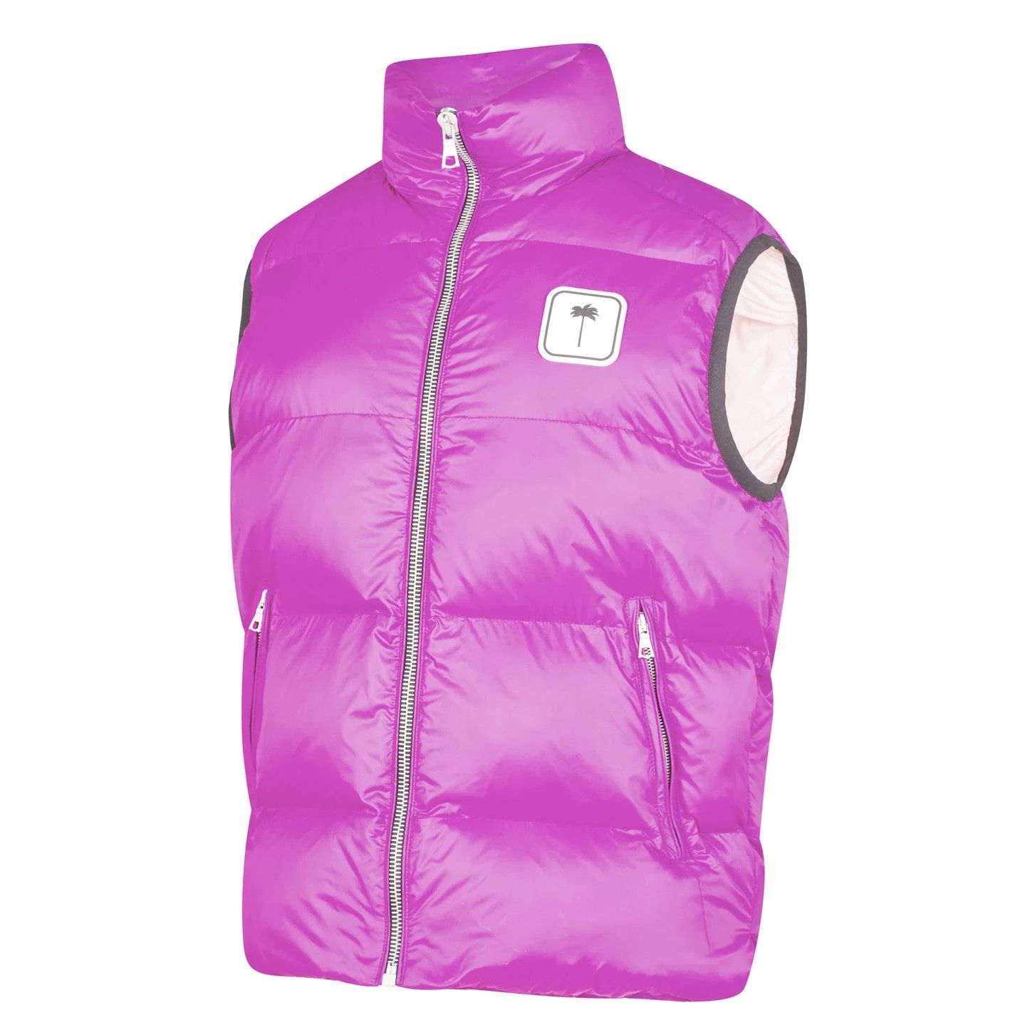 Palm Angels Palm Angels Puffer Vest Purple Women's Size XS Oversized Size XS / US 0-2 / IT 36-38 - 8 Thumbnail