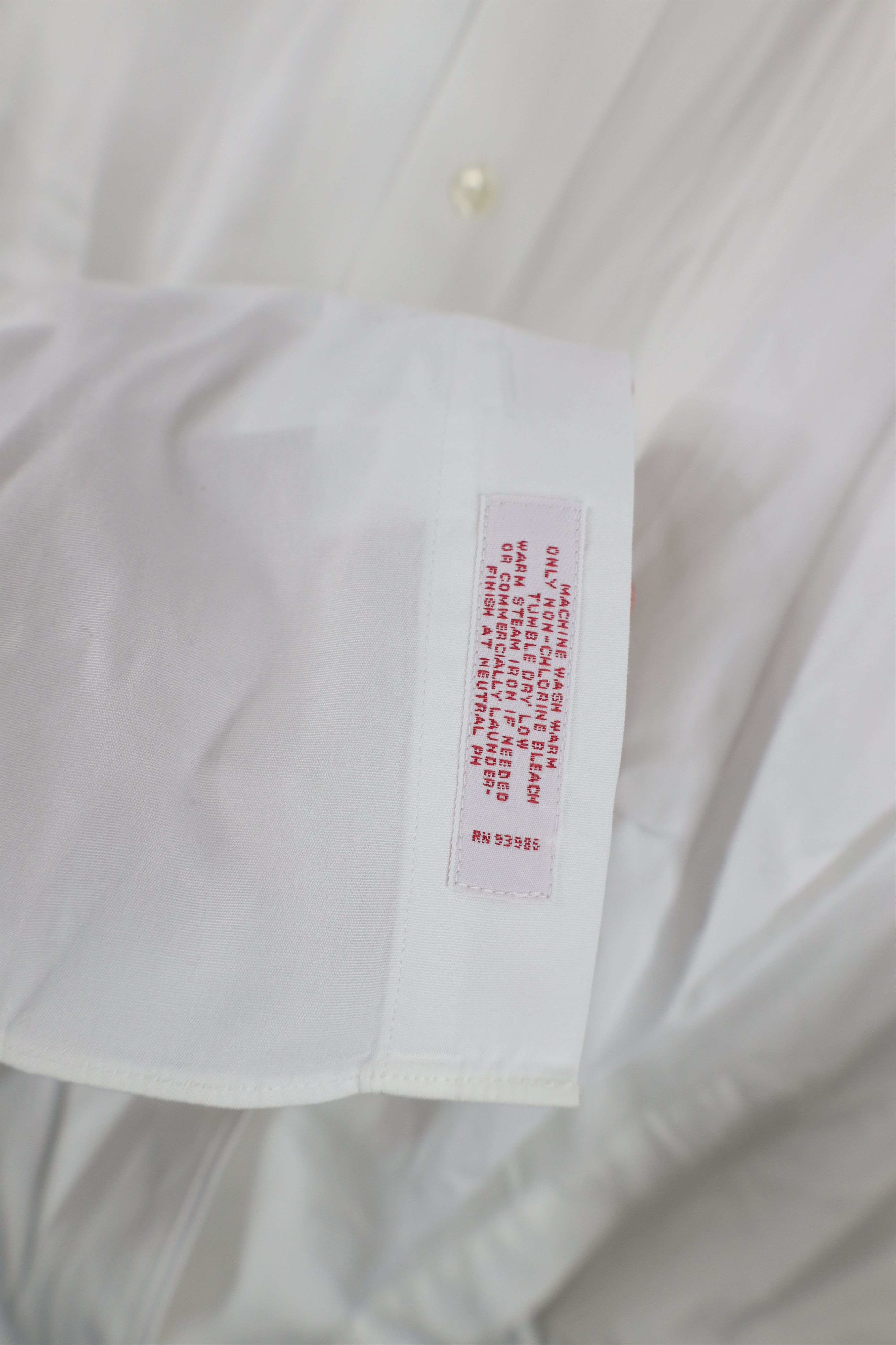 Brooks Brothers Vintage 90s Brooks Brothers Fit Collared Button Shirt White Size US L / EU 52-54 / 3 - 9 Thumbnail