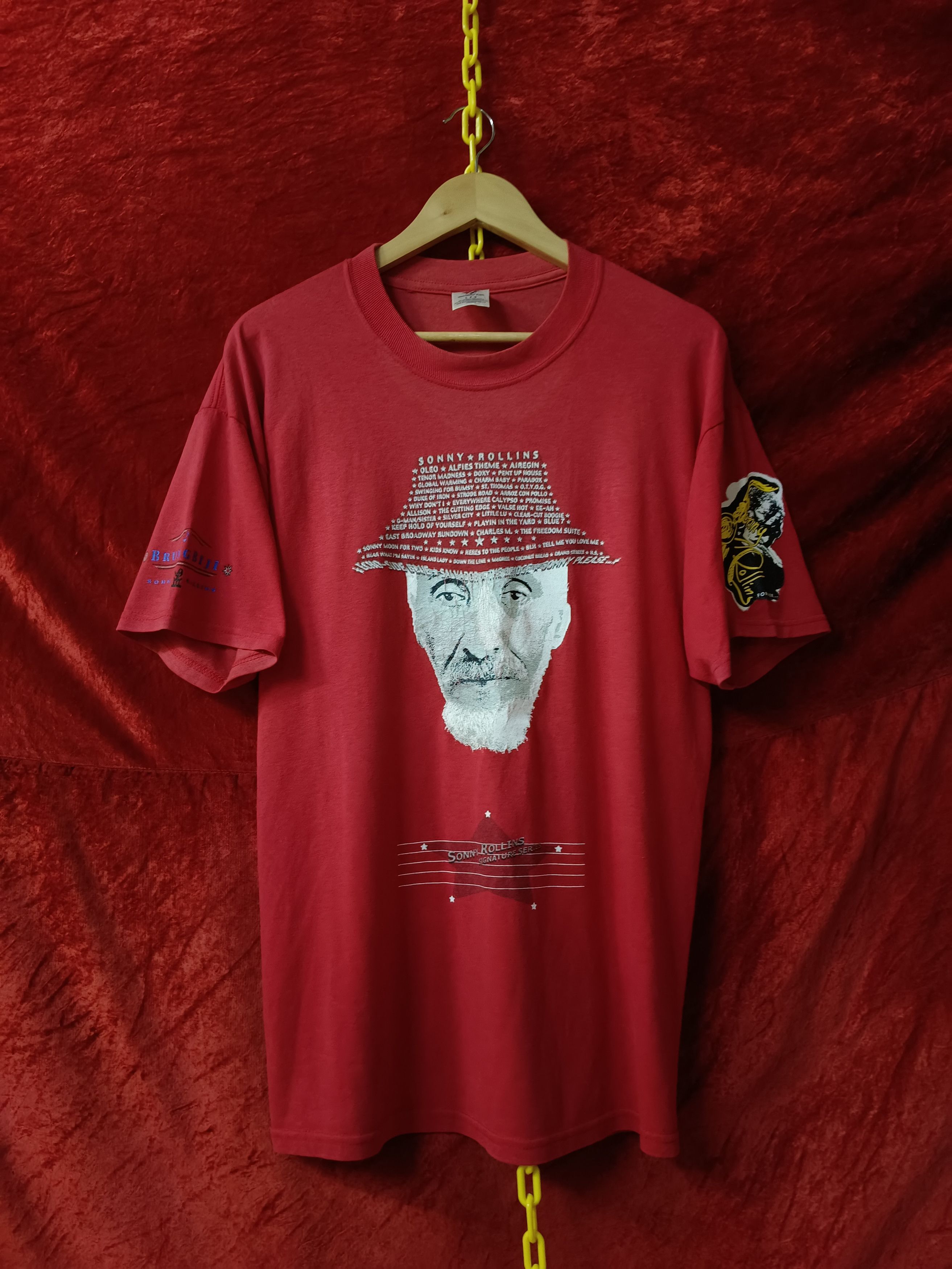 Band Tees American Saxophonist Sonny Rollin Colossus Tee Size US L / EU 52-54 / 3 - 1 Thumbnail