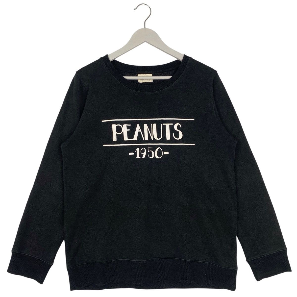 Other Vintage Peanuts Snoopy Crewneck Sweatshirt Black Size M Size US M / EU 48-50 / 2 - 1 Thumbnail