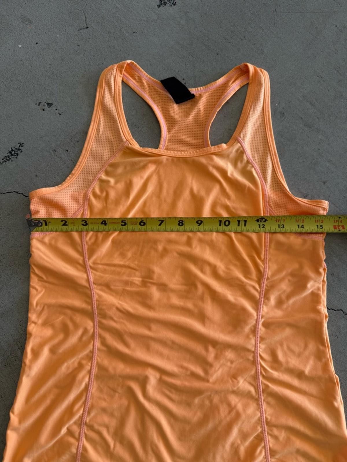 Lululemon MPG / Workout Racerback Tank Top / Orange Size S / US 4 / IT 40 - 3 Thumbnail