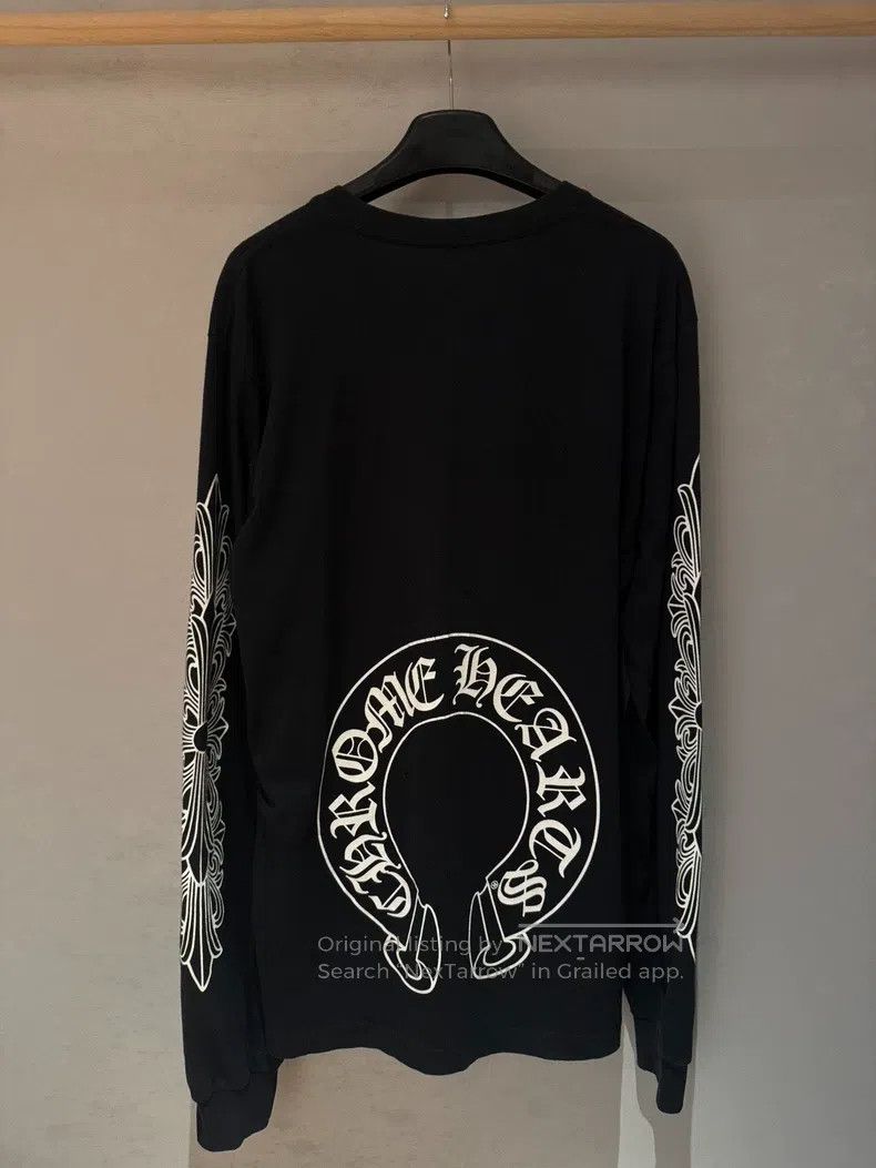 Chrome Hearts CHROME HEARTS Size L Black unicorn arm big horseshoe arm lo Size US L / EU 52-54 / 3 - 1 Thumbnail
