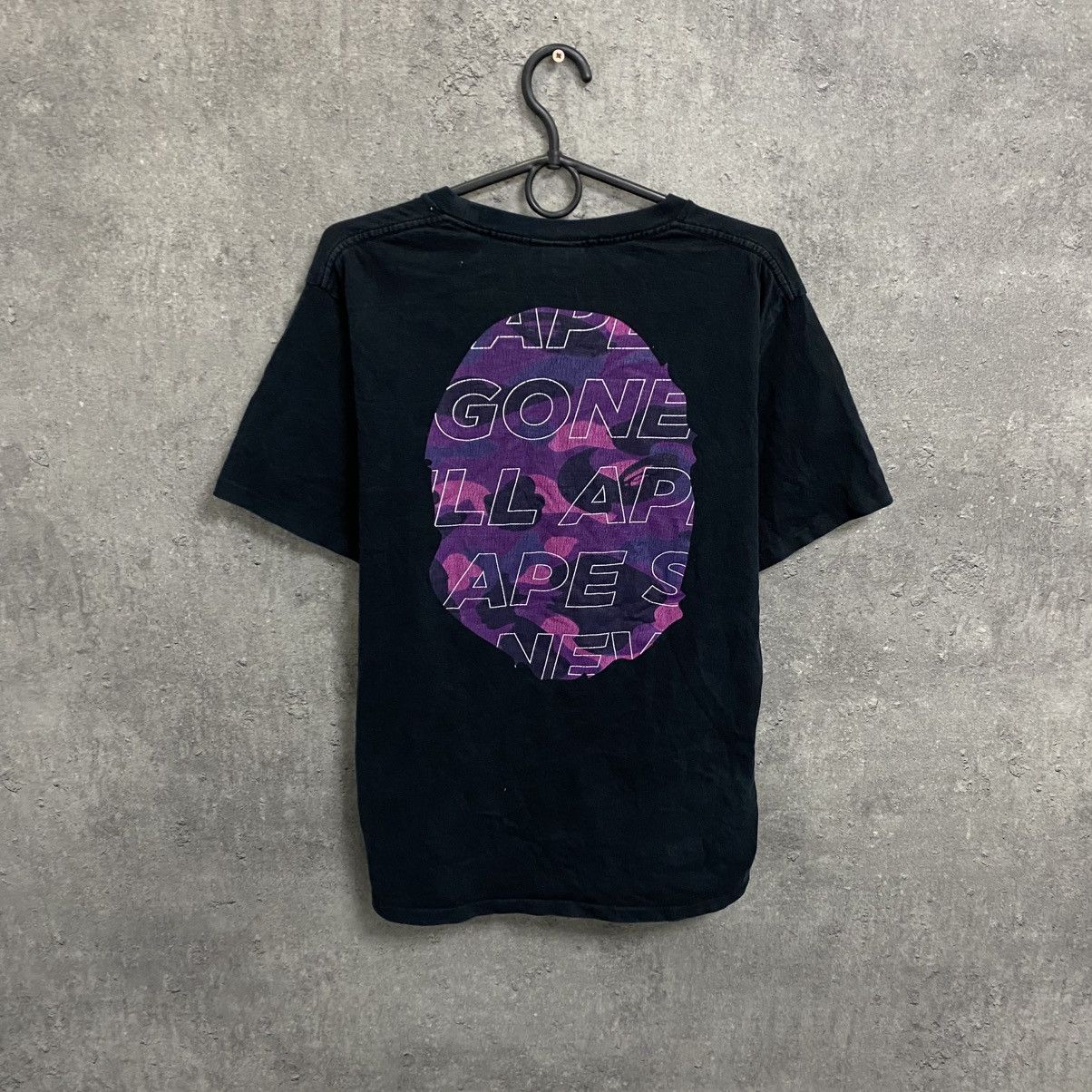 Bape A Bathing Ape Bape T-shirt Big Head Tee Big Logo Size US M / EU 48-50 / 2 - 2 Thumbnail