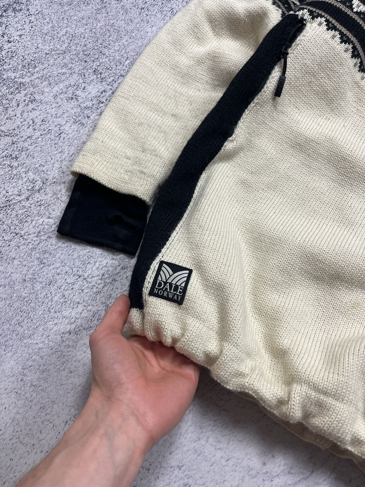 Dale Of Norway × Vintage Dale of Norway Storetind Windstopper Weatherproof Sweater Size US M / EU 48-50 / 2 - 7 Thumbnail