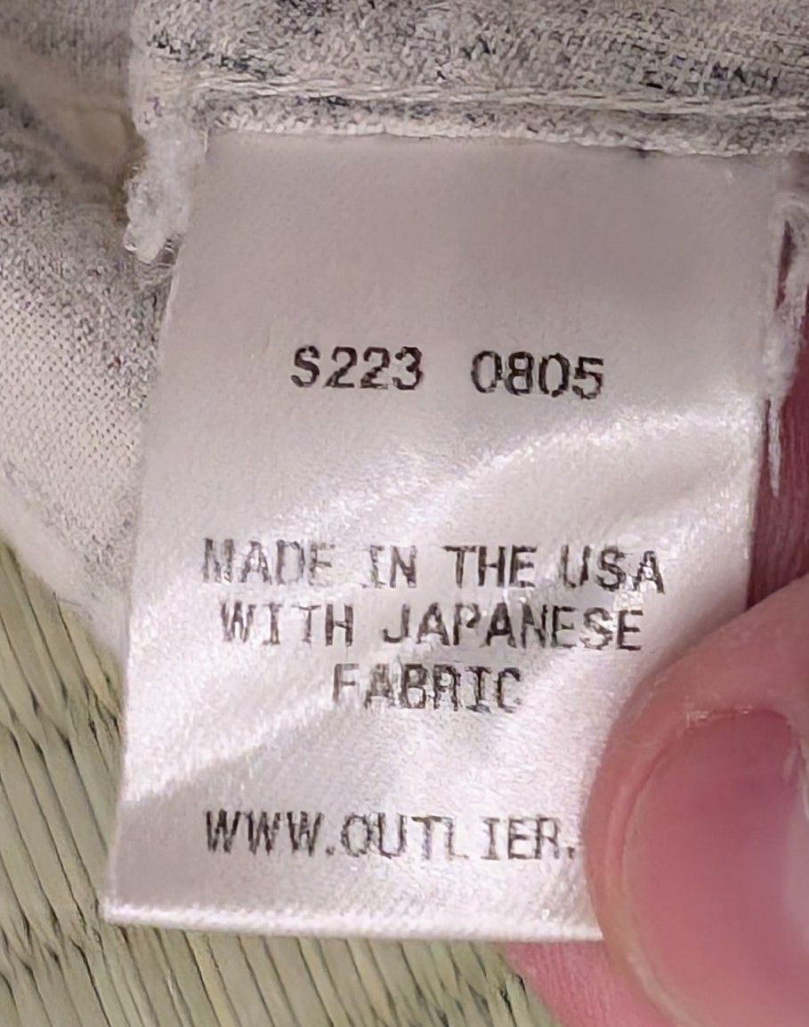 Outlier Outlier Cotton Linen Pivot Button Up Shirt Made in USA Size US M / EU 48-50 / 2 - 5 Thumbnail