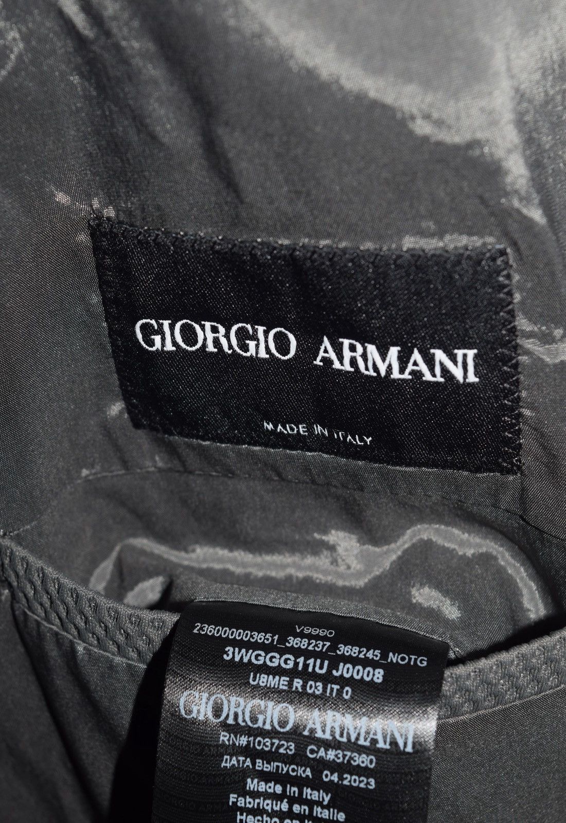 Giorgio Armani Blazer Giorgio Armani Size 54R - 2 Thumbnail