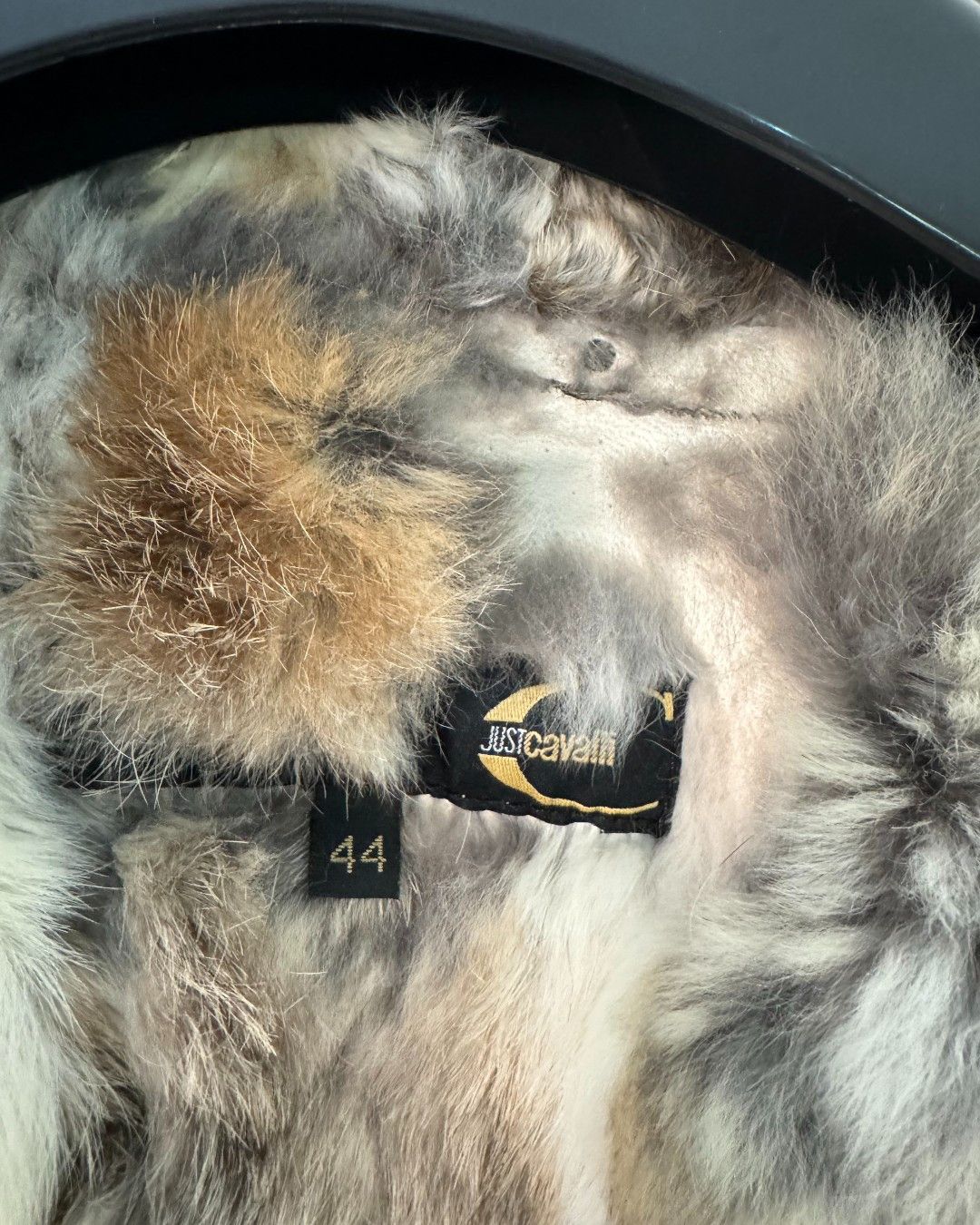 Roberto Cavalli F/W 2003 Runway Rabbit Fur Army Coat Size US S / EU 44-46 / 1 - 10 Thumbnail