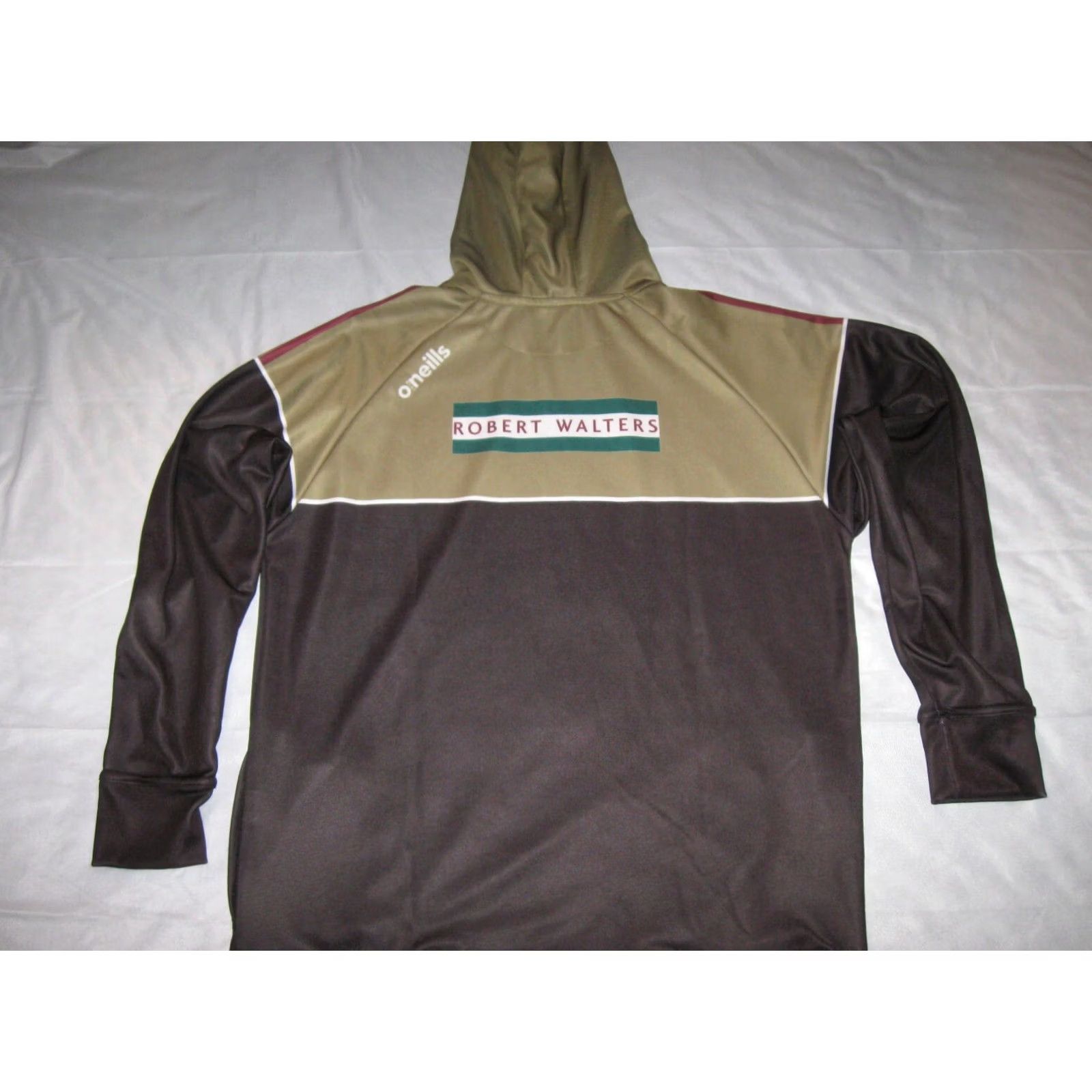 O'Neills ONeills Bay Area Baracus Rugby Club Hoodie Sweatshirt Mens XL Black/Gold Pullover Ribbed Logo 1990s (if applicable) Size US XL / EU 56 / 4 - 4 Thumbnail