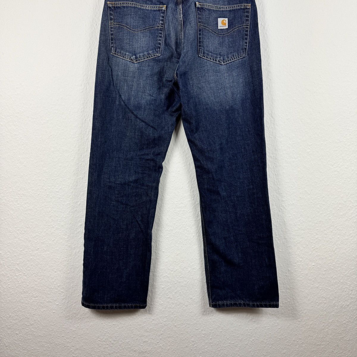 Carhartt × Carhartt Wip Men’s Carhartt Regular Fit Blue Denim Jeans Size 34x32 Size US 34 / EU 50 - 4 Thumbnail