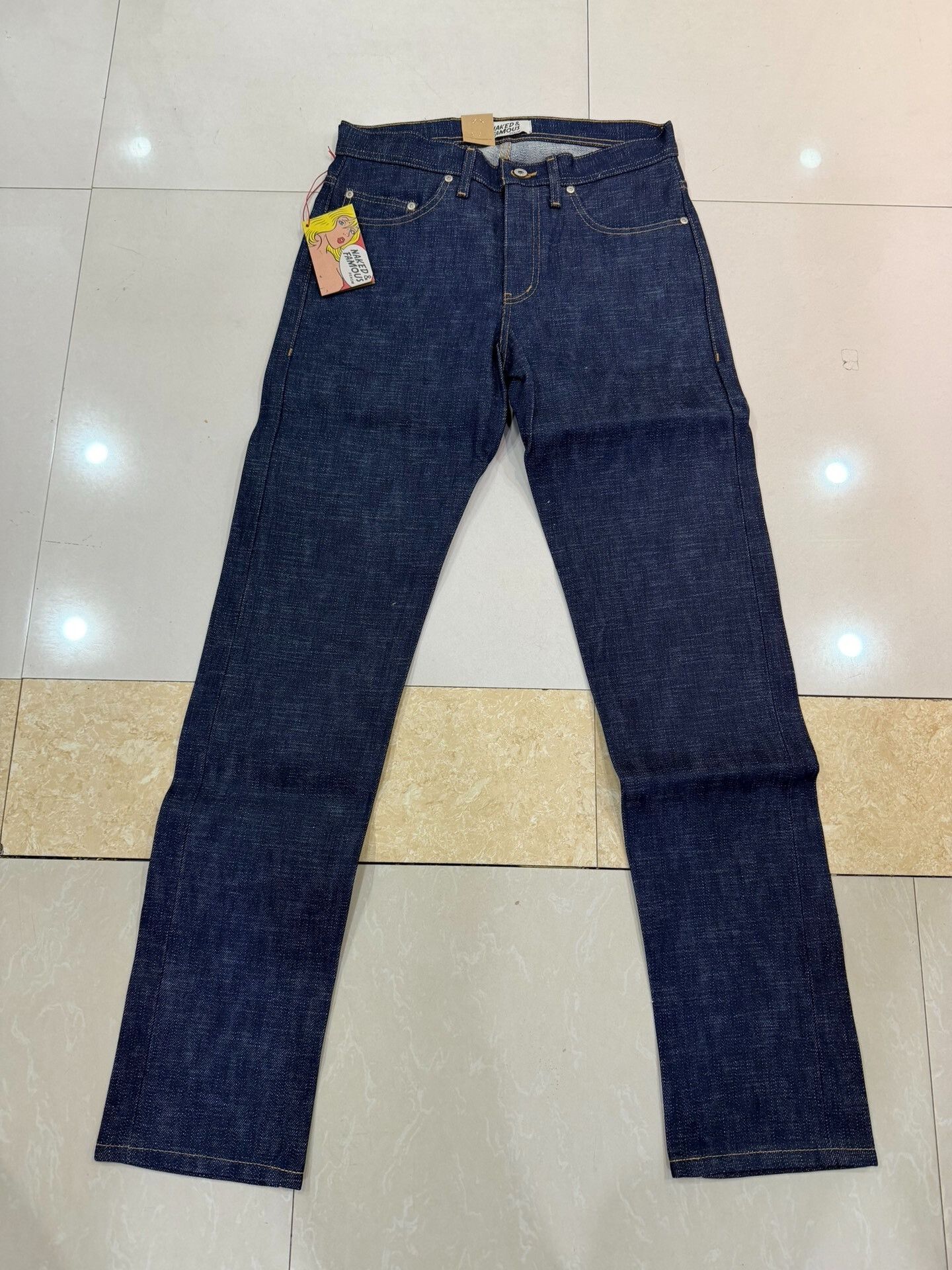 Naked & Famous Naked & Famous Elephant 9 Raw Denim Size US 31 - 1 Thumbnail