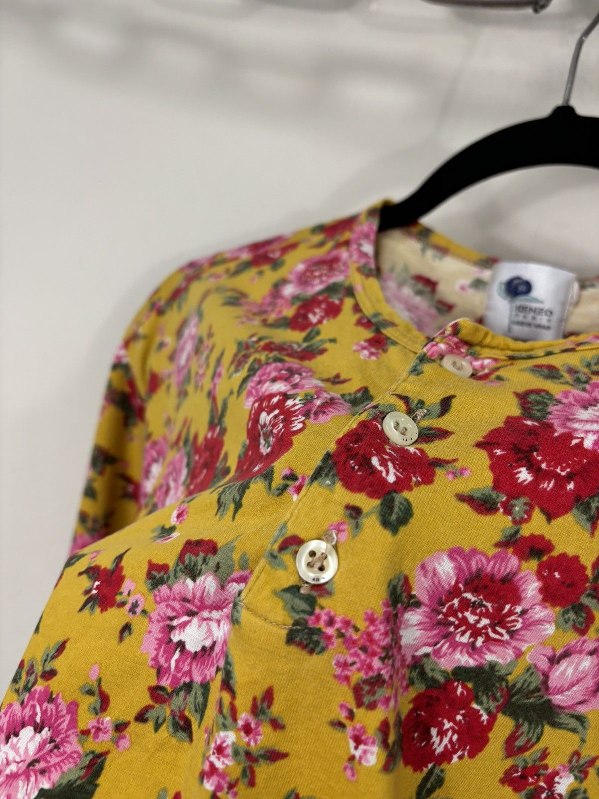 Kenzo Vintage Kenzo 90s Women’s Floral Under Wear T-Shirt Tee Size M / US 6-8 / IT 42-44 - 7 Thumbnail