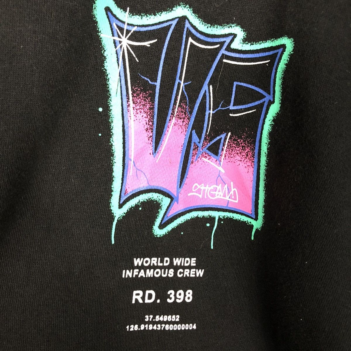 Hysteric Glamour 🔥HOODIE PULL OVER STIGMA VATOS SOCIETY PUNK DESIGN BIG LOGO Size US XL / EU 56 / 4 - 18 Thumbnail