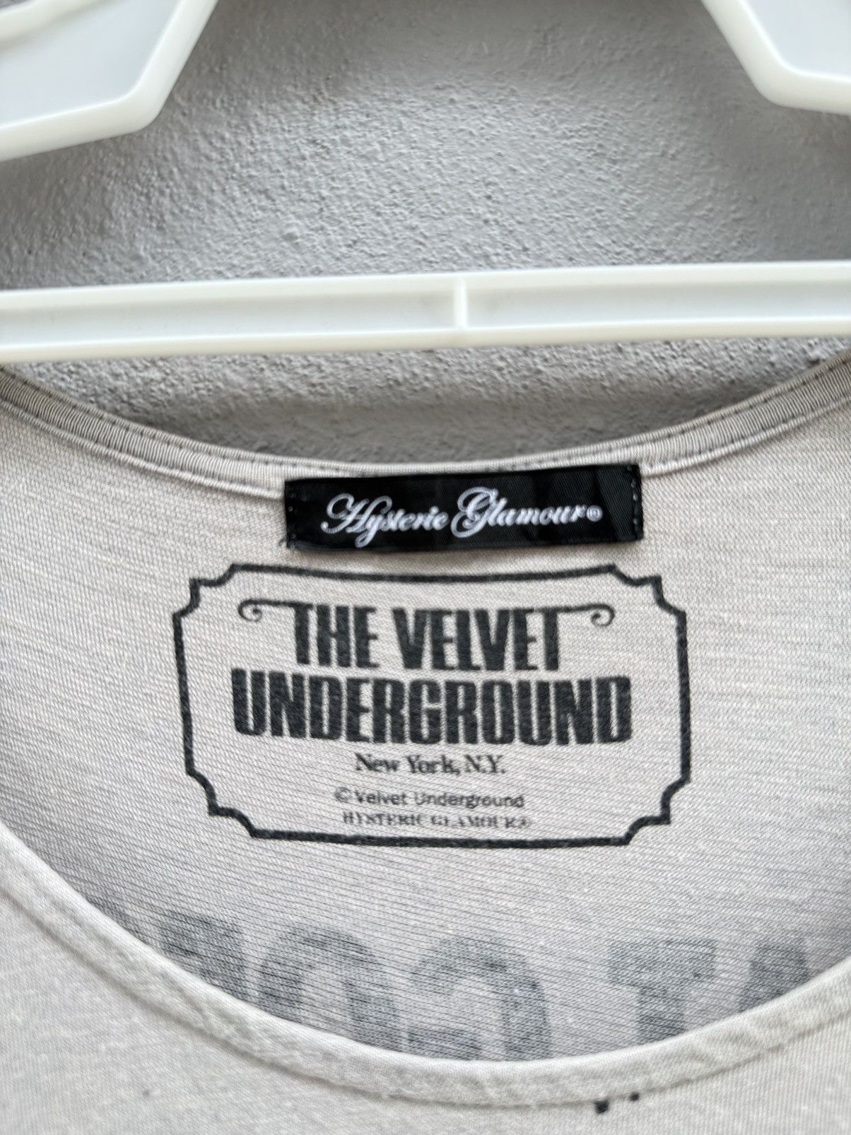 Hysteric Glamour Rare Hysteric Glamour X The Velvet Anderground What Goes On Size US M / EU 48-50 / 2 - 7 Thumbnail