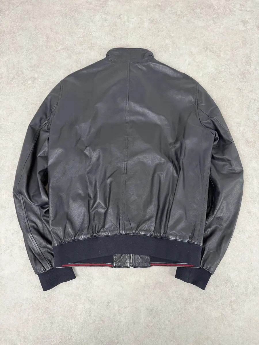 Gucci 2000s Gucci Black Leather Minimalist Jacket Size US M / EU 48-50 / 2 - 4 Thumbnail