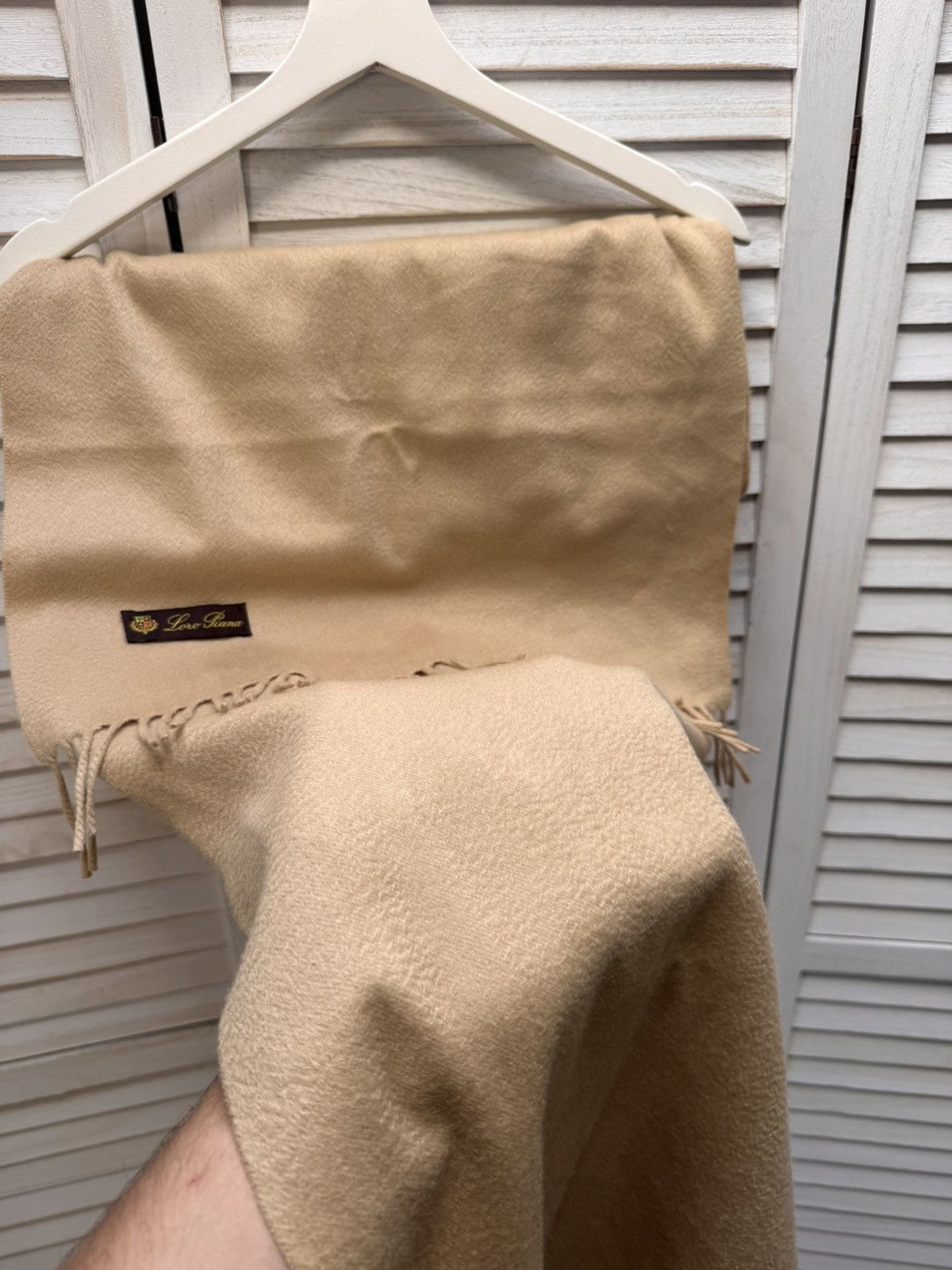 Loro Piana Luxury Casemire Scarf Lora Piano Size ONE SIZE - 7 Thumbnail
