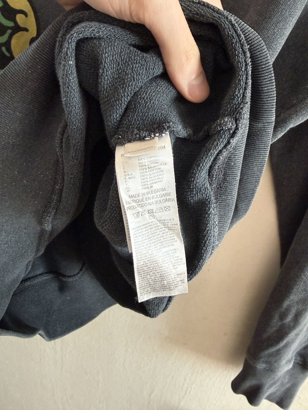 Diesel Vintage Diesel Crewneck Skull Eagle Rose Graphic Washed Size US S / EU 44-46 / 1 - 7 Thumbnail