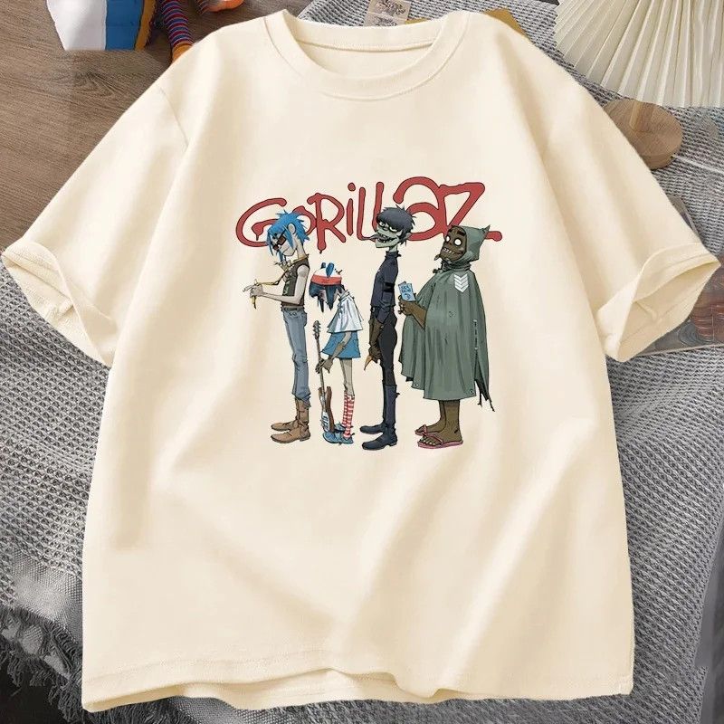 Band Tees × Japanese Brand Gorillaz PUNK ROCK T Shirt Size US XL / EU 56 / 4 - 1 Thumbnail