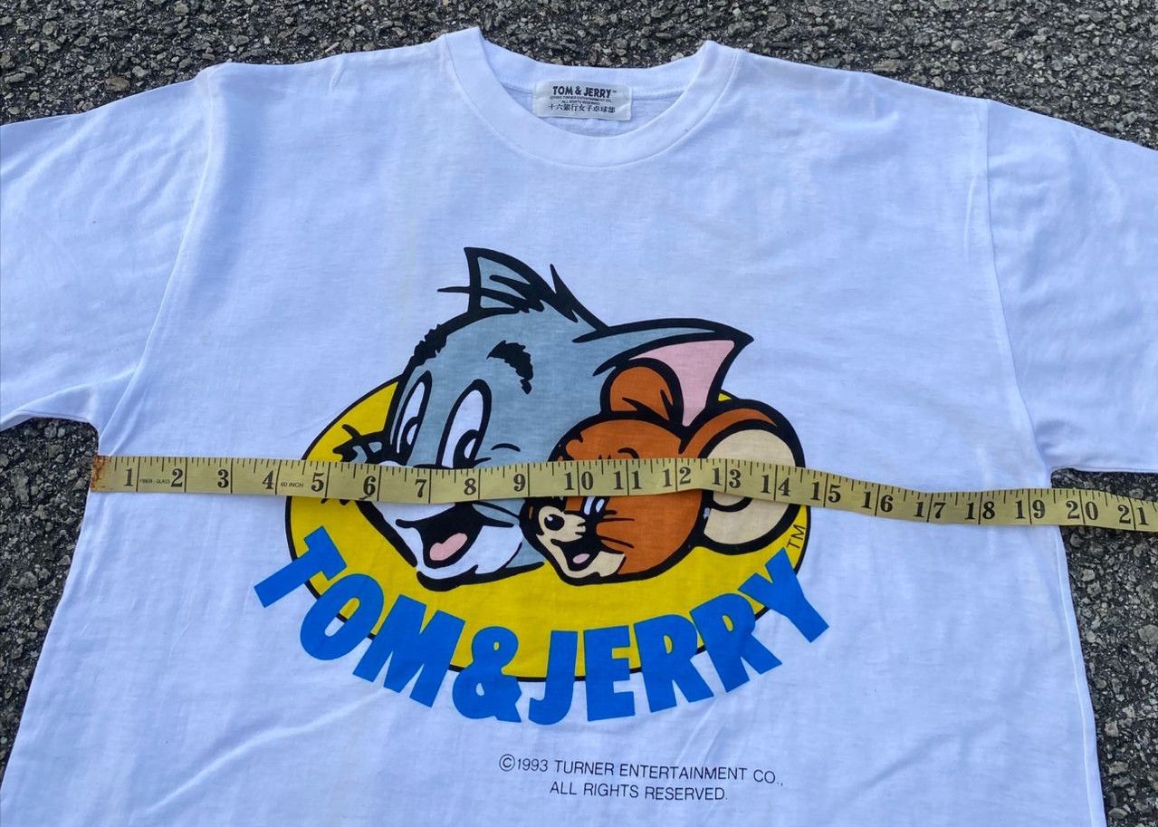 Cartoon Network Vintage 90s Tom & Jerry Turner Entertaiment Promo Tshirt Size US M / EU 48-50 / 2 - 4 Thumbnail